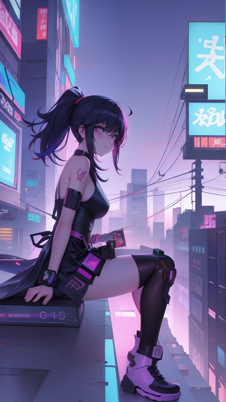 Raise your legs and hang in the air,Expose the soles of your feet、Lie down with your hips turned away、soles of feet、M-shaped legs、Woman opening her legs、Clothes melting、master piece、1人、独奏、Braids、Torn clothes、Handcuffs、Chains、a navel、Tears、(back arms:1.2)、shibari、Chains、heart - shaped pupils、Scream、Hand flail、Flail、Ruined restroom、deep purple hair、White shirt、black necktie、Black pants、Long-haired anime girl sitting on pillar of the city, anime cyberpunk art, cyberpunk anime girl, anime cyberpunk, cyberpunk anime girl mech, female cyberpunk anime girl, Digital cyberpunk anime art, Anime cyberpunk moderno, digitl cyberpunk - anime art, cyberpunk anime art, anime girl of the future, Best anime 4k konachan wallpaper, sci fi anime, cyberpunk in foliage