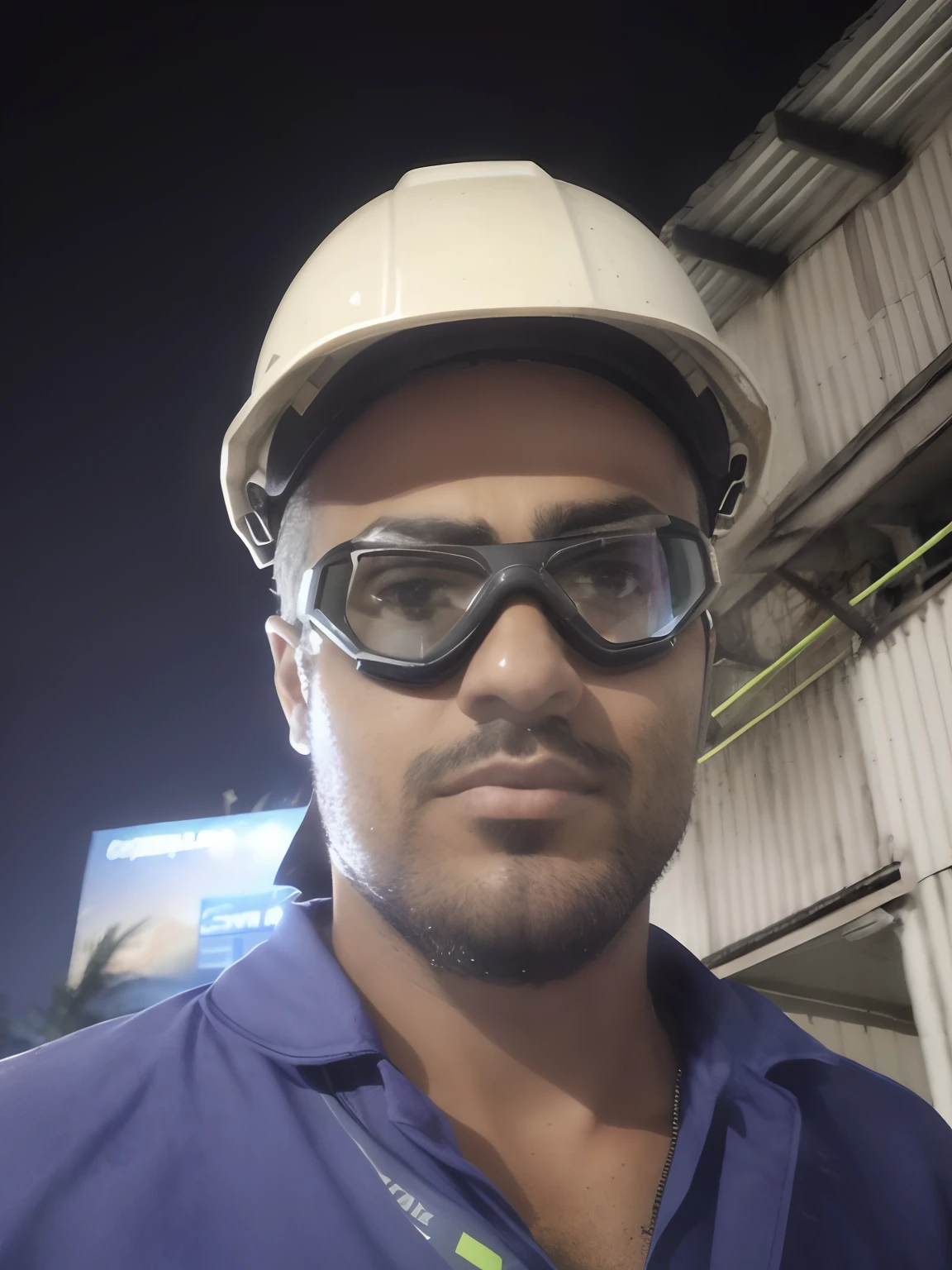 Man wearing helmet and goggles in front of a building, david rios ferreira, Mohamed Chahin, foto de perfil, icaro carvalho, engenheiro, Mohamed Reda, imagem de perfil, edu souza, imagem do avatar, Fotografia tirada em 2 0 2 0, 3 2 anos, Mechanicalgirl, foto de perfil