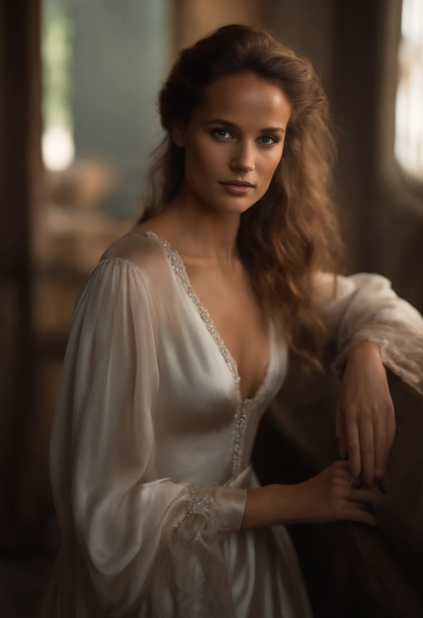 professionnel, (Photo 4K:1.1) par (Jeremy Lipking:0.3), (Dittmann Anna:0.3), (Cécile:0.3), (mise au point nette:1.3), détail élevé, Porter (Chemise moulante:1.2), Beau visage détaillé, Une femme séduisante aux longs cheveux roux regarde la caméra, ressemblant à l’actrice Alicia Vikander, Panasonic Lumix S Pro 50mm F/1.4, Anne Stokes, Éclaboussure de couleur, orange foncé et émeraude foncée, Ferrania P30, photo réaliste, (Jeune femme séduisante:1.3), (Séduisant:1.1), (rougissant:1.1), Forme du corps du sablier, Gros seins ronds, hanches larges, en arrière-plan ville