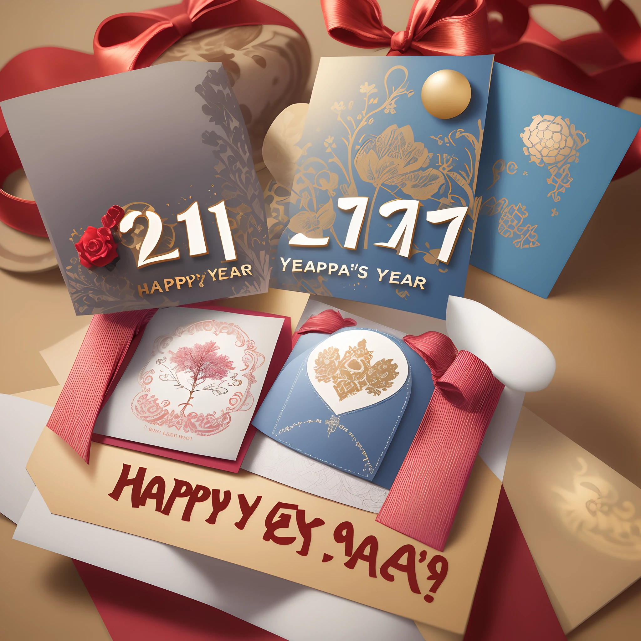 New Year's card