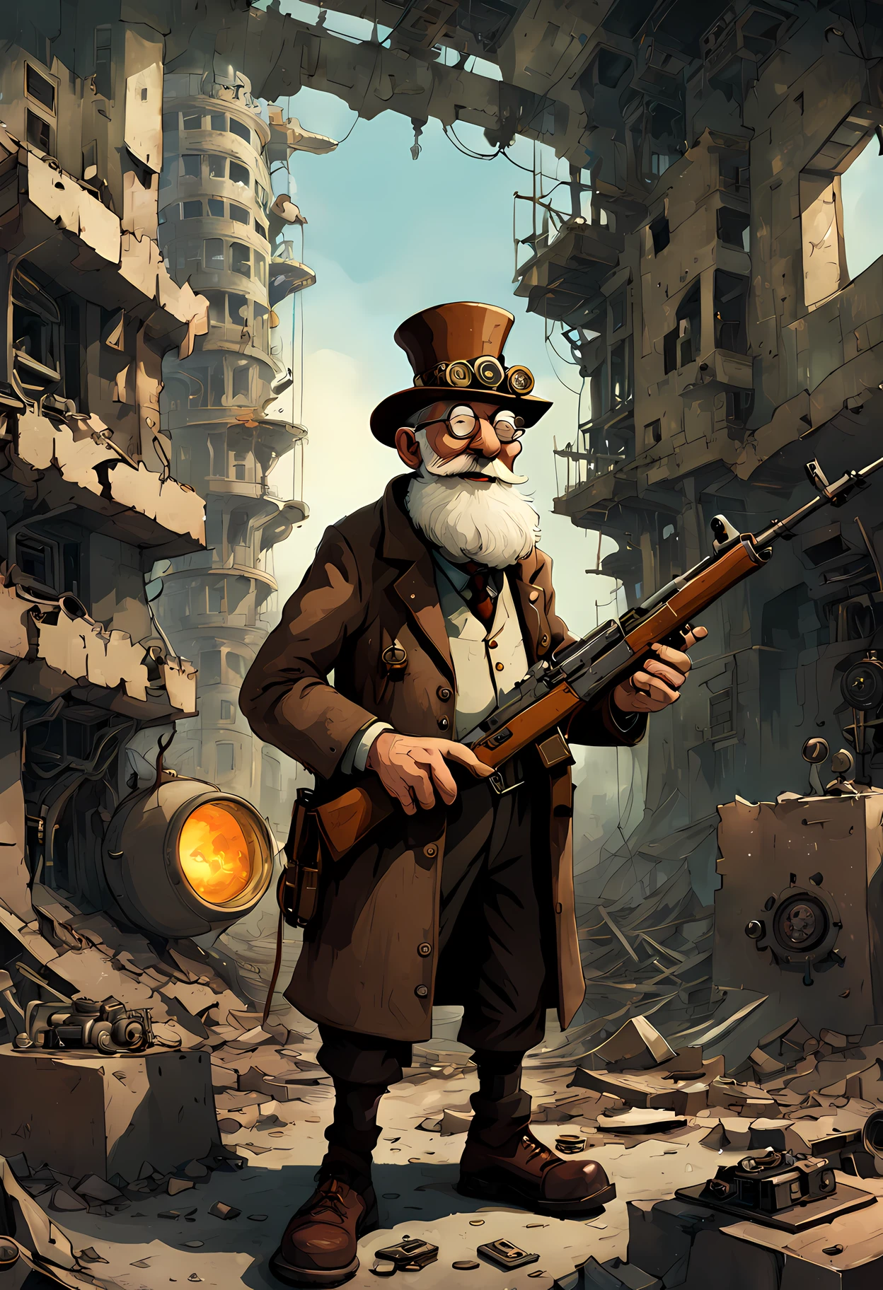 The builder of the Rust War