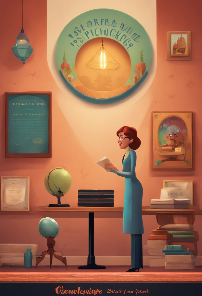 You're a psychologist and want to create a pixar template to post