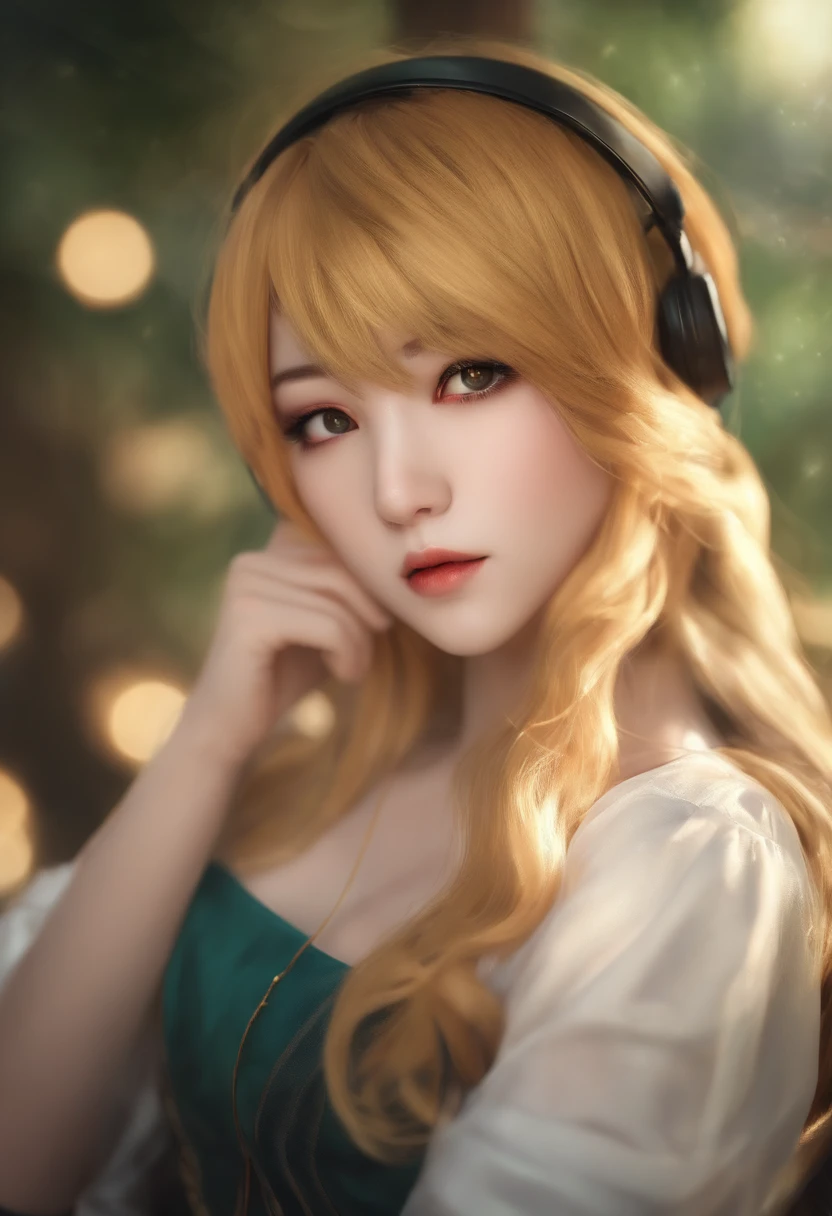 Vocaloid、HARUKA、hyperrealistic art {prompt} . extremely high-resolution details, photographic, realism pushed to extreme, fine texture, incredibly lifelike