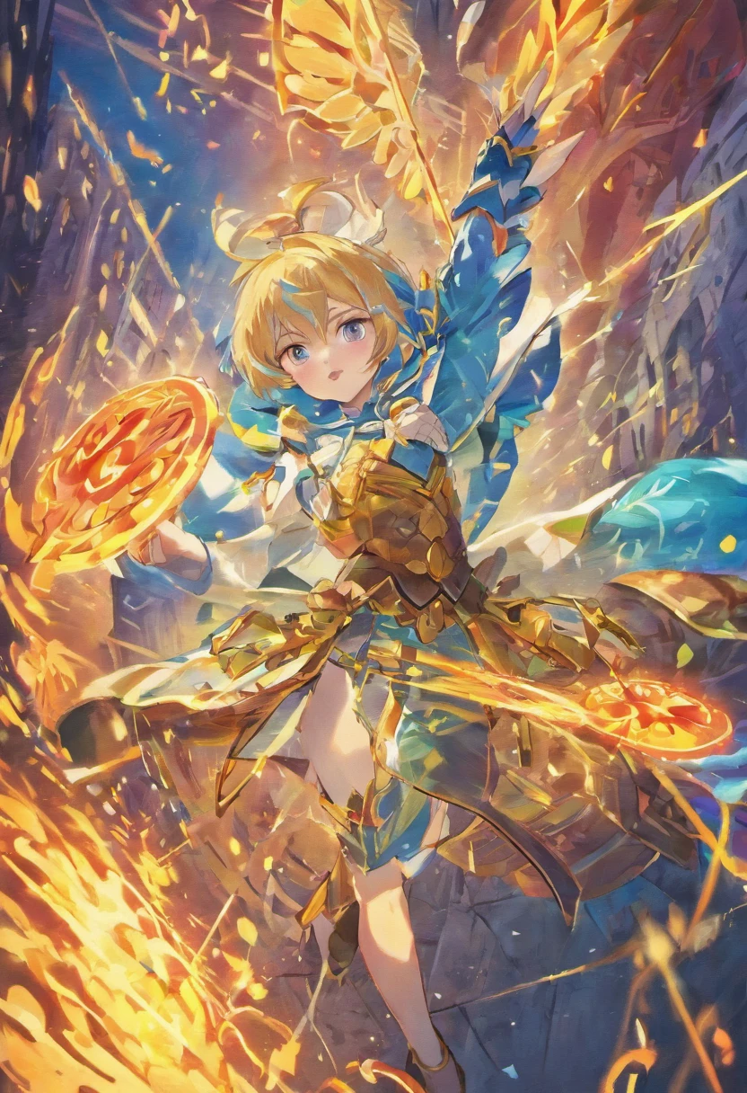 Megurine Luca、role-playing game (RPG) style fantasy {prompt} . detailed, vibrant, immersive, reminiscent of high fantasy RPG games