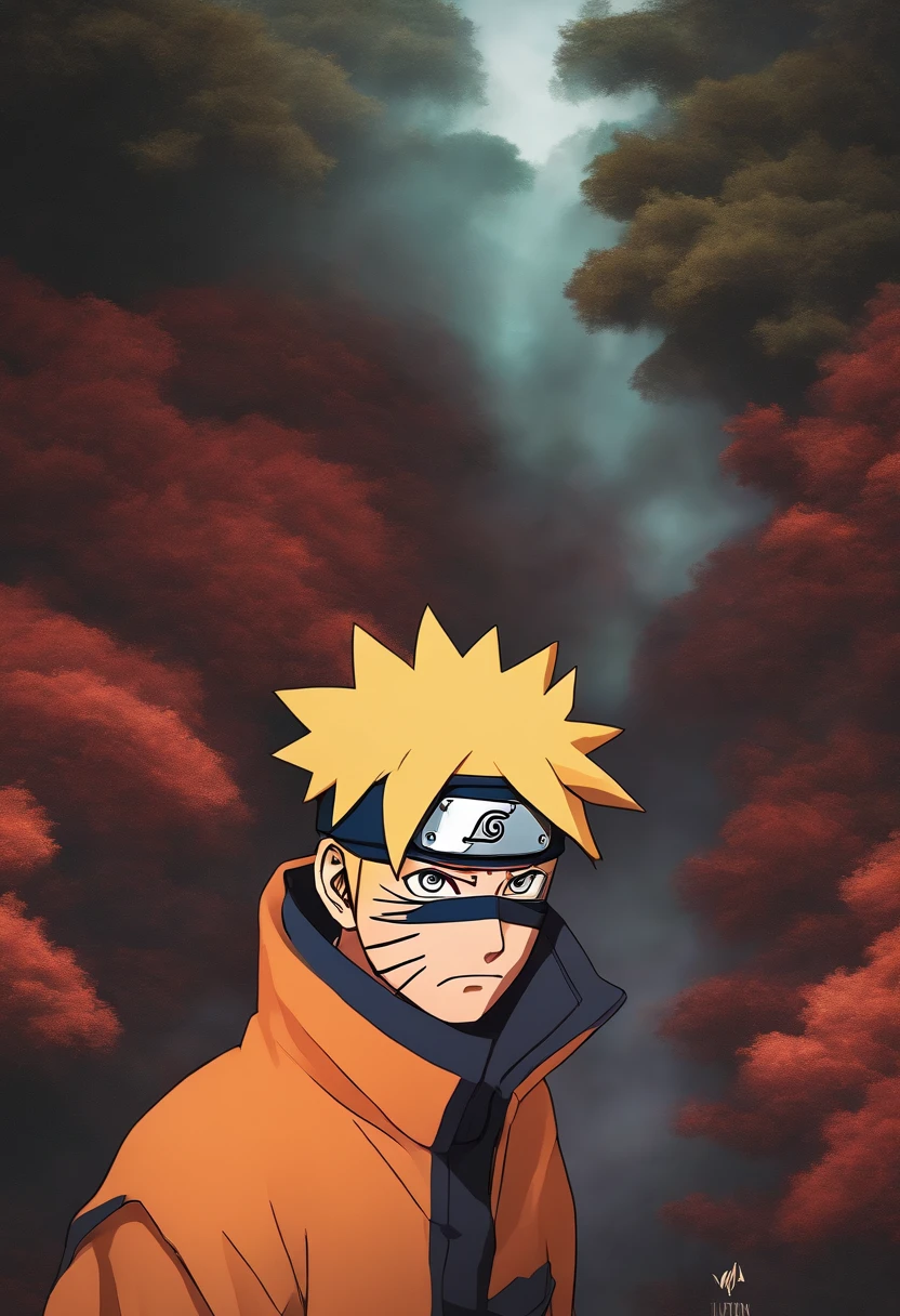 Naruto em uma jaqueta