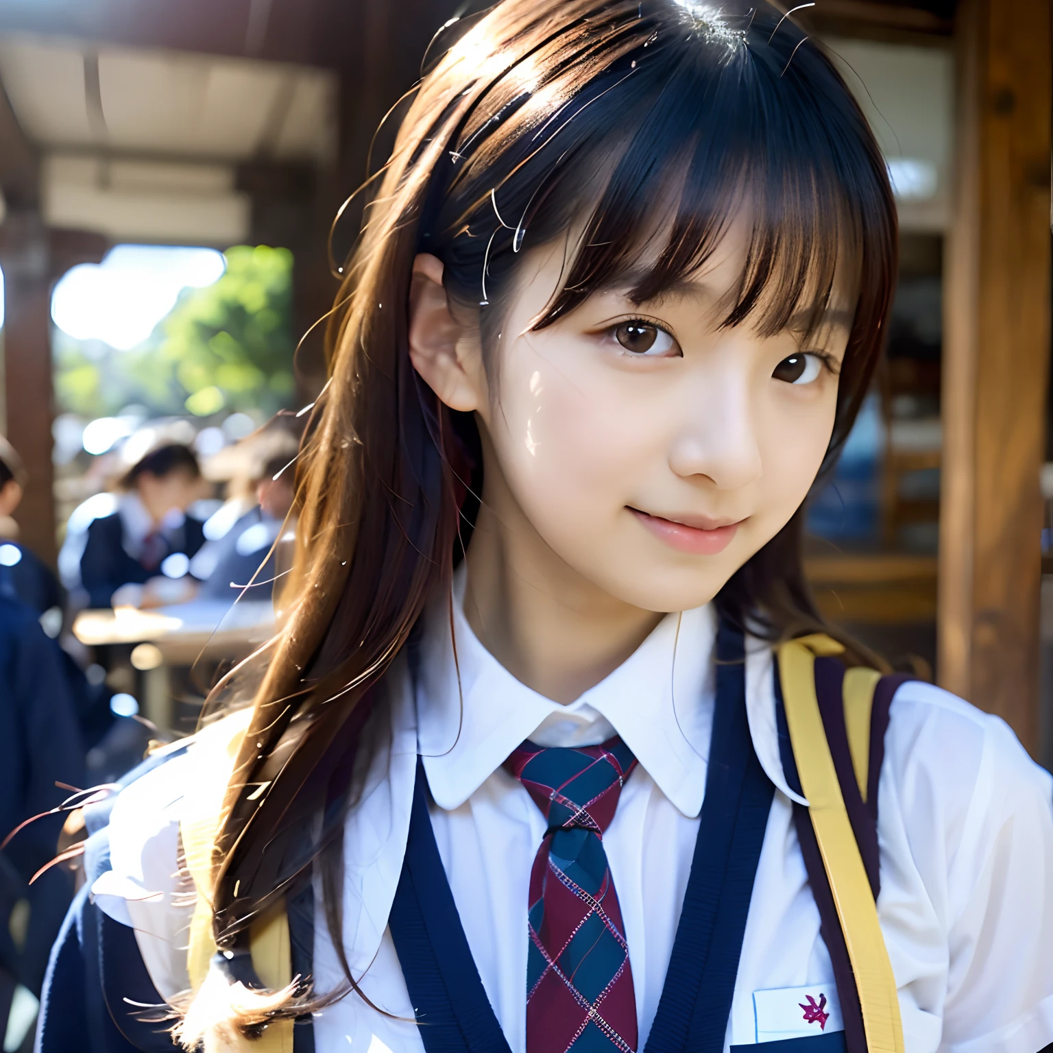 hi-school girl、Panchira