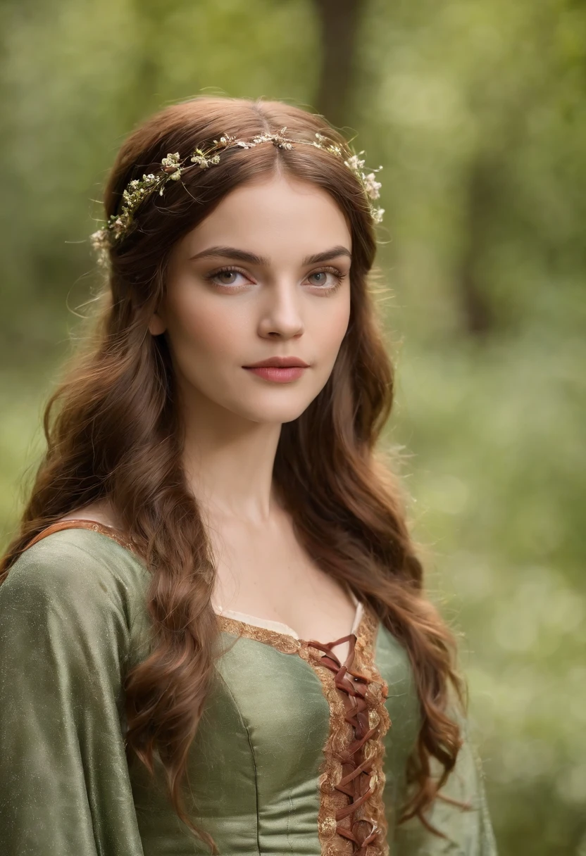 (((uma ferida avermelhada profunda atravessa sua bochecha esquerda))) tez justa, mulher em torno de 19 anos, cabelos brancos naturais, olhos verdes distintos, vestindo kohl, slender and graceful, Beautiful, luz de velas em um ambiente medieval, Ultra sharp focus, tiro realista, roupas femininas medievais, cores tetradicas (cicatriz:1.4)