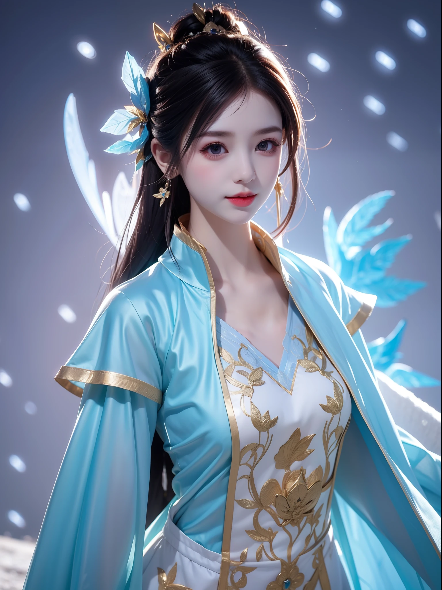 League of Legends COS Ice Festival Lulu Winter Fairy
