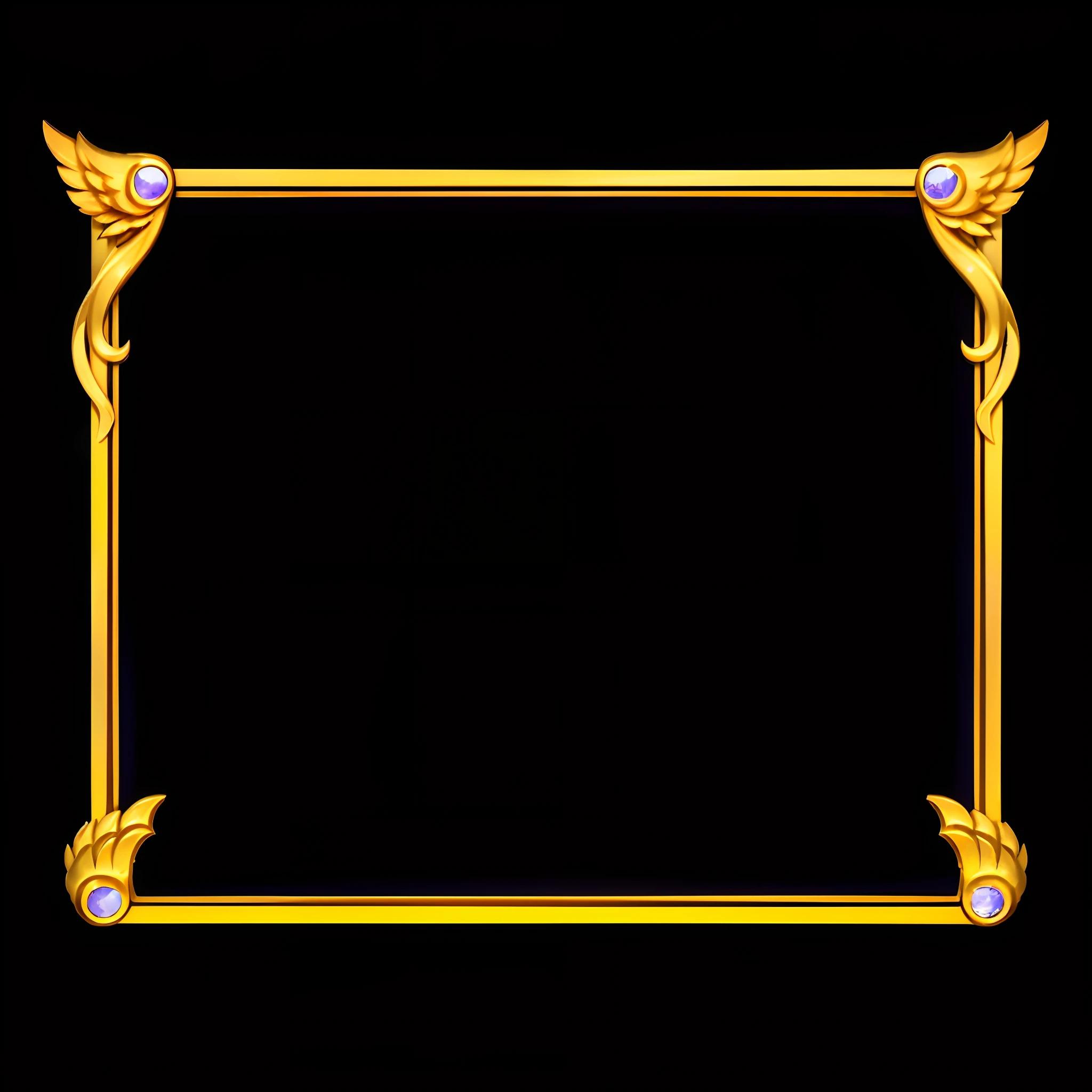 golden colored,Game border,high high quality