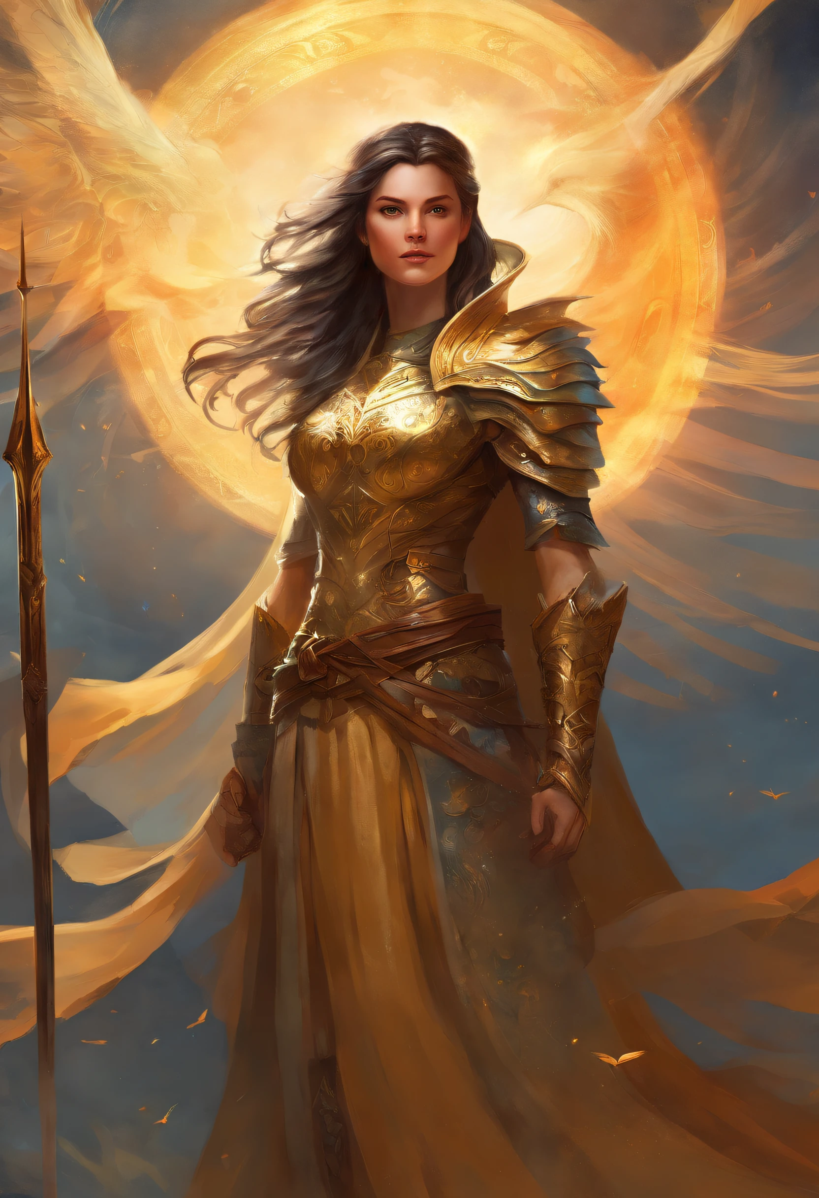 apollo humanoid god of the sun, highly detailed, d & d, fantasy, highly detailed, digital painting, trending on artstation, concept art, sharp focus, illustration, art by artgerm and greg rutkowski and magali villeneuve