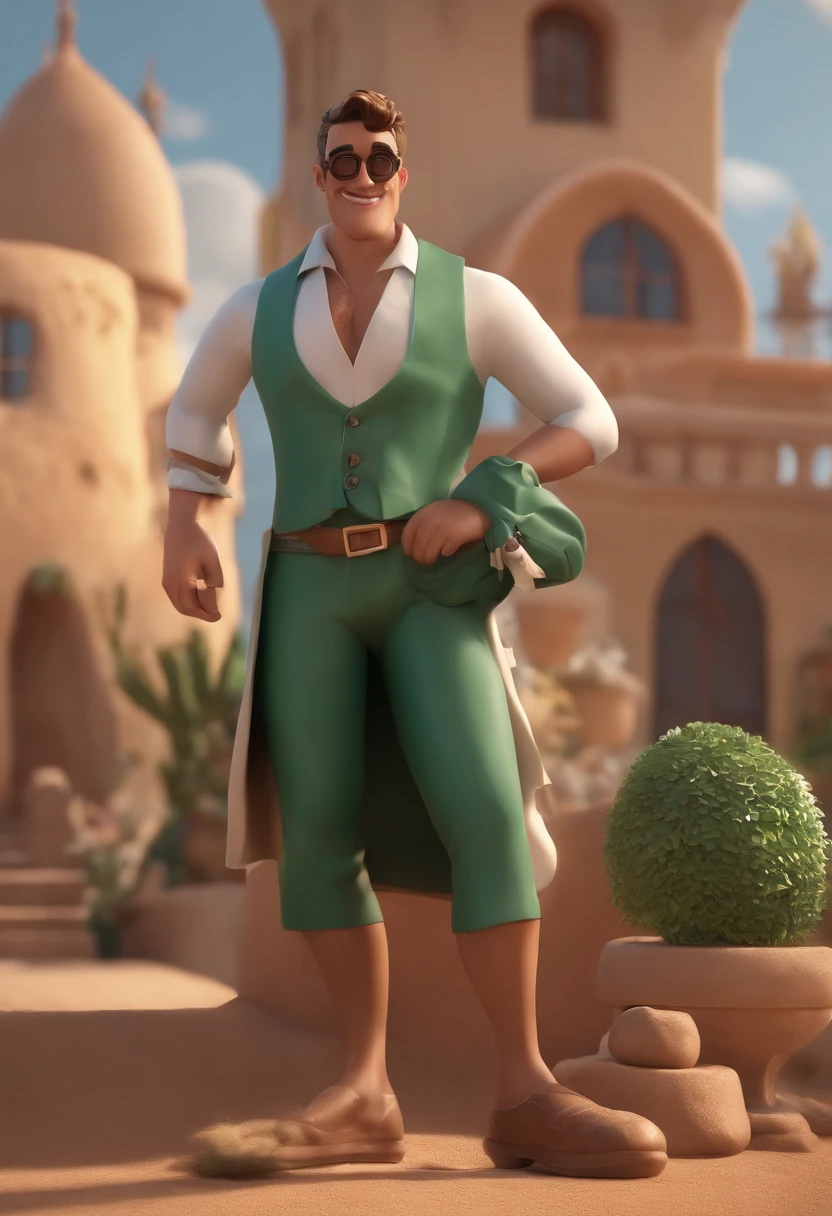 Personnage de dessin animé d’un homme portant une chemise verte et des lunettes ronde, Un personnage animé, Caractère stylisé, Rendu de style d’animation, 3D stylisée, Rendu Arnold Maya, Rendu 3D stylisé, Toon Render Keyshot, Caractère 3D, Caractère 3D, Rendu 3D stylisé, Rendu de caractère 3D, Personnage de dessin animé, Personnage en gros plan, Pose du personnage, (Style Pixar) (Partie maîtresse:1.2) (Bokeh) (meilleur qualité) (peau détaillée) (Texture détaillée) (8k) (argile) (éclairage cinématographique).