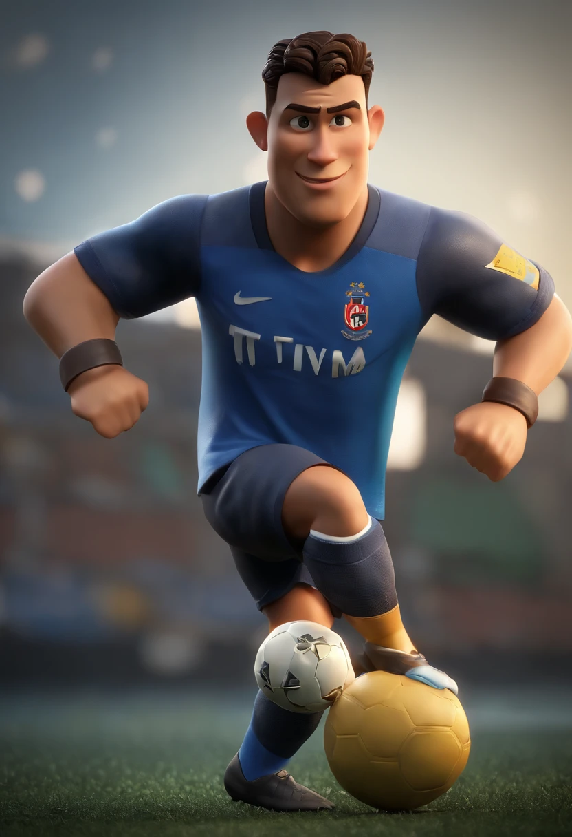 one man, Footballer, Holland, Manchester City, standing on the field, Rejoice, smiling, cheeky grin, Profile shot, professional portrait photography
