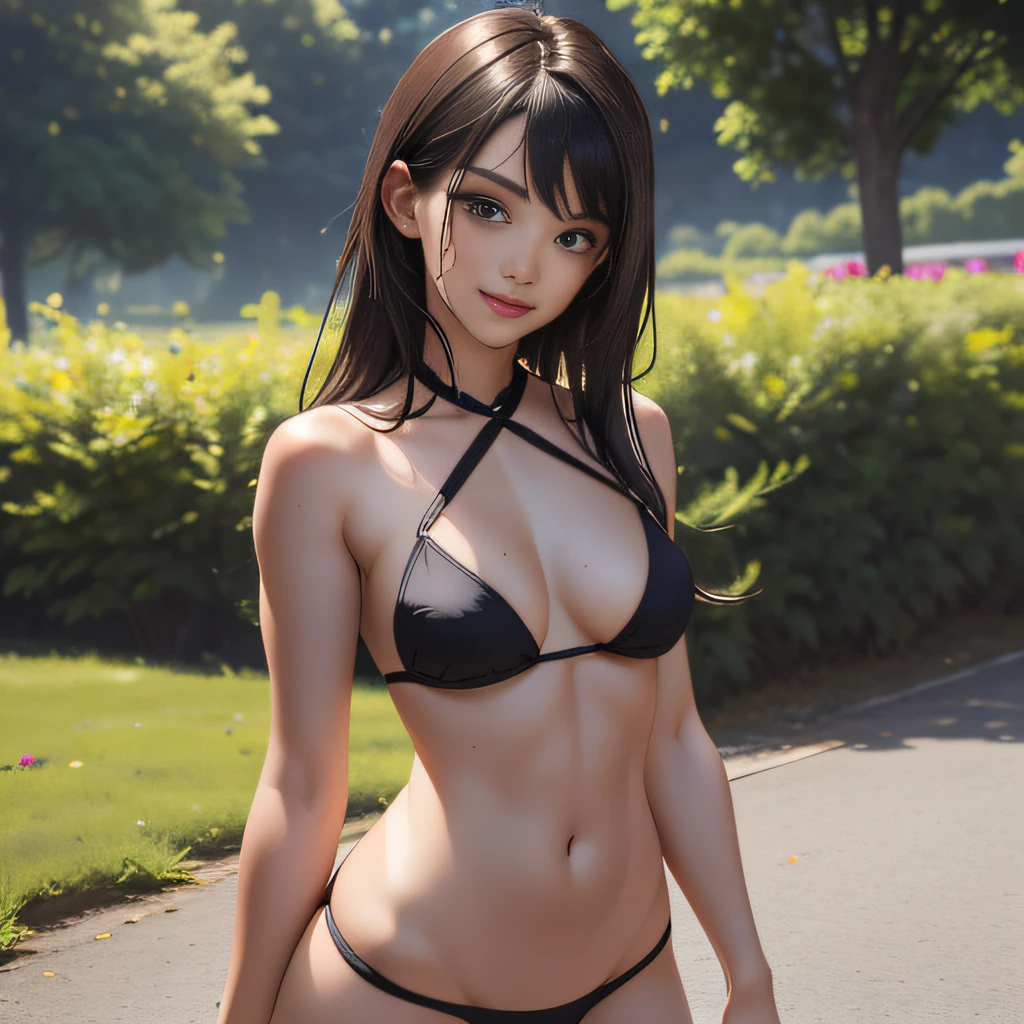 sfw, (photo:2), (soigne sexy girl:2), (hyper realistic:1), (highly detailed:1), (epic realistic:1), rim light, (maximum details:1), cozy, (hot:2), (sexy:2), (fullbody:1), (looking at viewer:2), (Woman's Attractive Qualities:2), (Attractive Woman:2), (Attractive:2), Smile, Intelligence, Empathy, Gracefulness, Sense of Style, Fitness, Grooming, Optimism, (Sensitivity:2), Sincerity, Romantic Gestures, Playfulness, Fashion Sense, (Sensuality:2), Charm, Modesty, Thoughtfulness, (Femininity:1), Flirtatiousness, Warmth, (Physical attractiveness:2), A beautiful smile, A love of life, strength and power, vulnerability, curiosity, wonder, love, (nature background:2), kawaii, waifu, sexy panties, sexy bra, sexy breasts, (attractive body:2), (sexy body:2), fuckeble pose