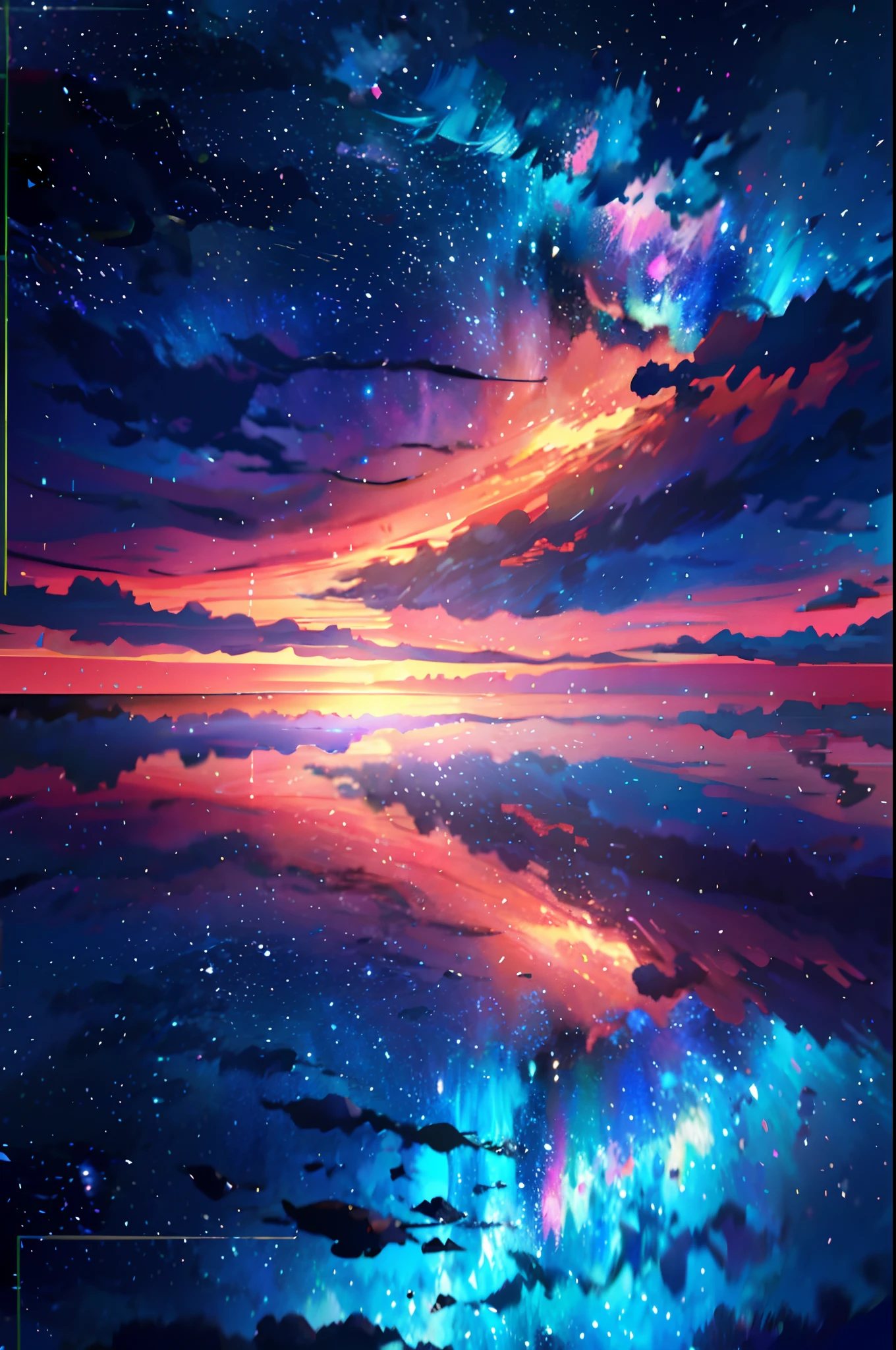 anime, the sky, stars, the bench, the milky, the stars, the sky, the stars, the bench, the milky, the stars, the, cosmic skies. by makoto shinkai, anime sky, cosmic sky, amazing wallpaper, cosmic skies, anime art wallpaper 4 k, anime art wallpaper 4k, stary sky, beautiful anime scene