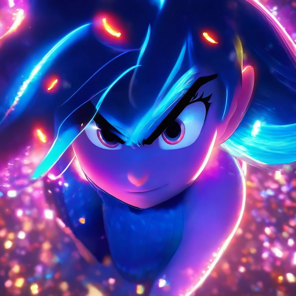 (Estilo Pixar),Modelo de quarto pequeno aconchegante, Modelo de personagem em miniatura, fonte de luz da direita para a esquerda, Rum lighting, fonte de luz da direita para a esquerda, (ISO distance vision), (de cima para baixo), Realistic proportions, Post-processing, ((perspectiva ortogonal)), Super Detalhe, Realistic, super realistic, photoreal render, Cor irridescent, Glitters