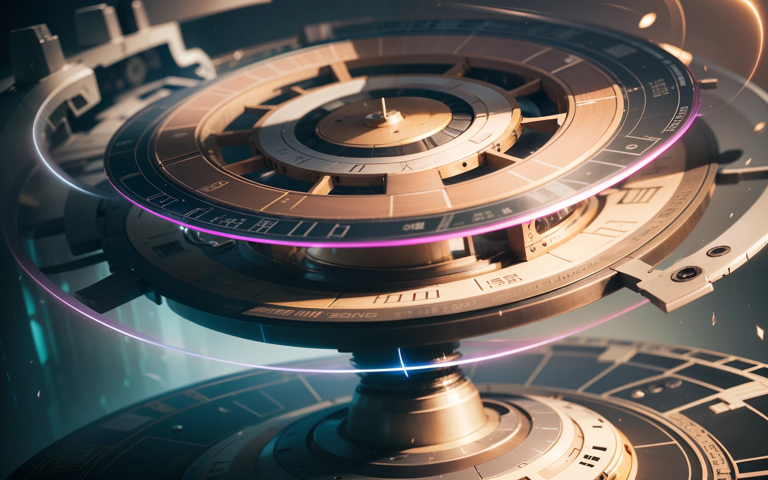 dream magical、fantasy、Rotating disc-like structure --auto --s2