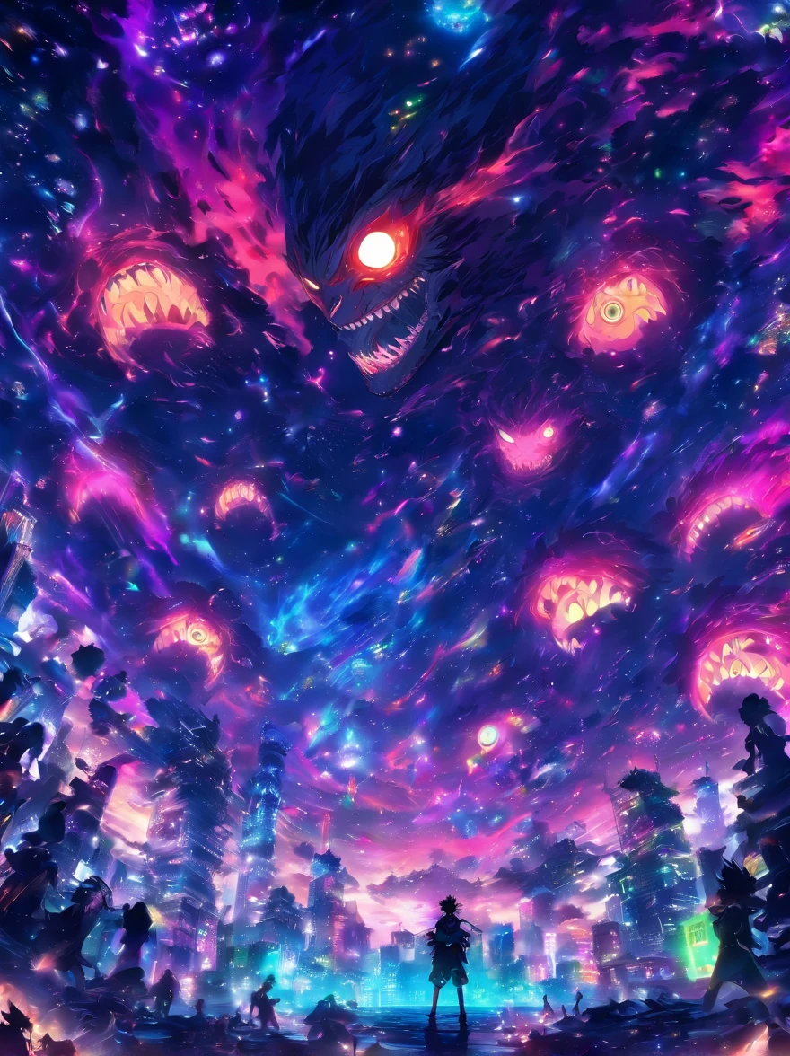 in the universe,Surrounded by countless monsters of all stripes,Polluted Planet