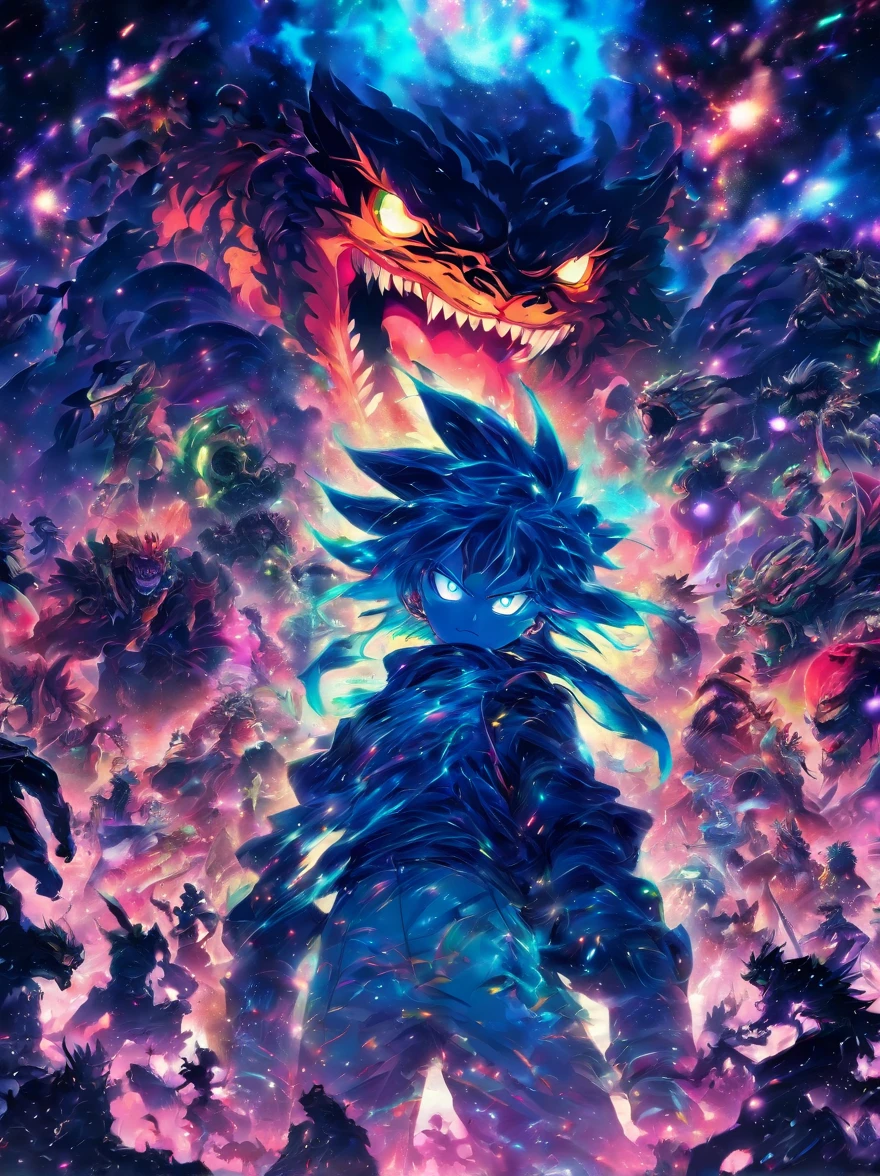 in the universe，Surrounded by countless monsters of all stripes，Polluted Planet