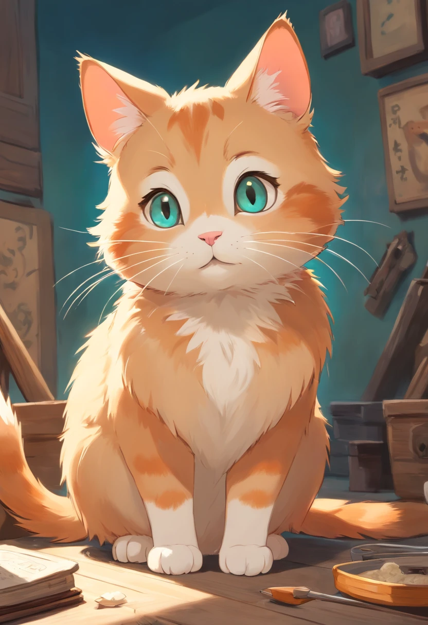A highly detailed, high resolucion (4k, 8K) A masterpiece prompt with a cute cat as the protagonist. Cats need to be adorable., Detailed features, Including the eyes, Nose, and lips. Prompts should focus on capturing the cat's cuteness and charm, Accentuates fluffy fur, Small paws, And a twitching nose. The overall image should have vibrant colors and soft lighting effects to add a cute and energetic vibe.
The prompt must exclude all backgrounds, That is why the cat stands out as the sole focus of the image. Colors should be vibrant and eye-catching, Create a lively and cheerful atmosphere. The portrait style should be used to emphasize the cat's personality and charm. Images must be realistic and realistic, Vivid portrayal of cats.
Add subtle details, such as the cat's whiskers., Ears like a rabbit, And expressive eyes that accentuate its cuteness. The drawing should have a sense of depth and texture, All fur strands and beards are rendered in great detail and delicately..
Don't forget to prioritize high image quality and resolution., Create a masterpiece that shows the adorable charm of a cute hamster.