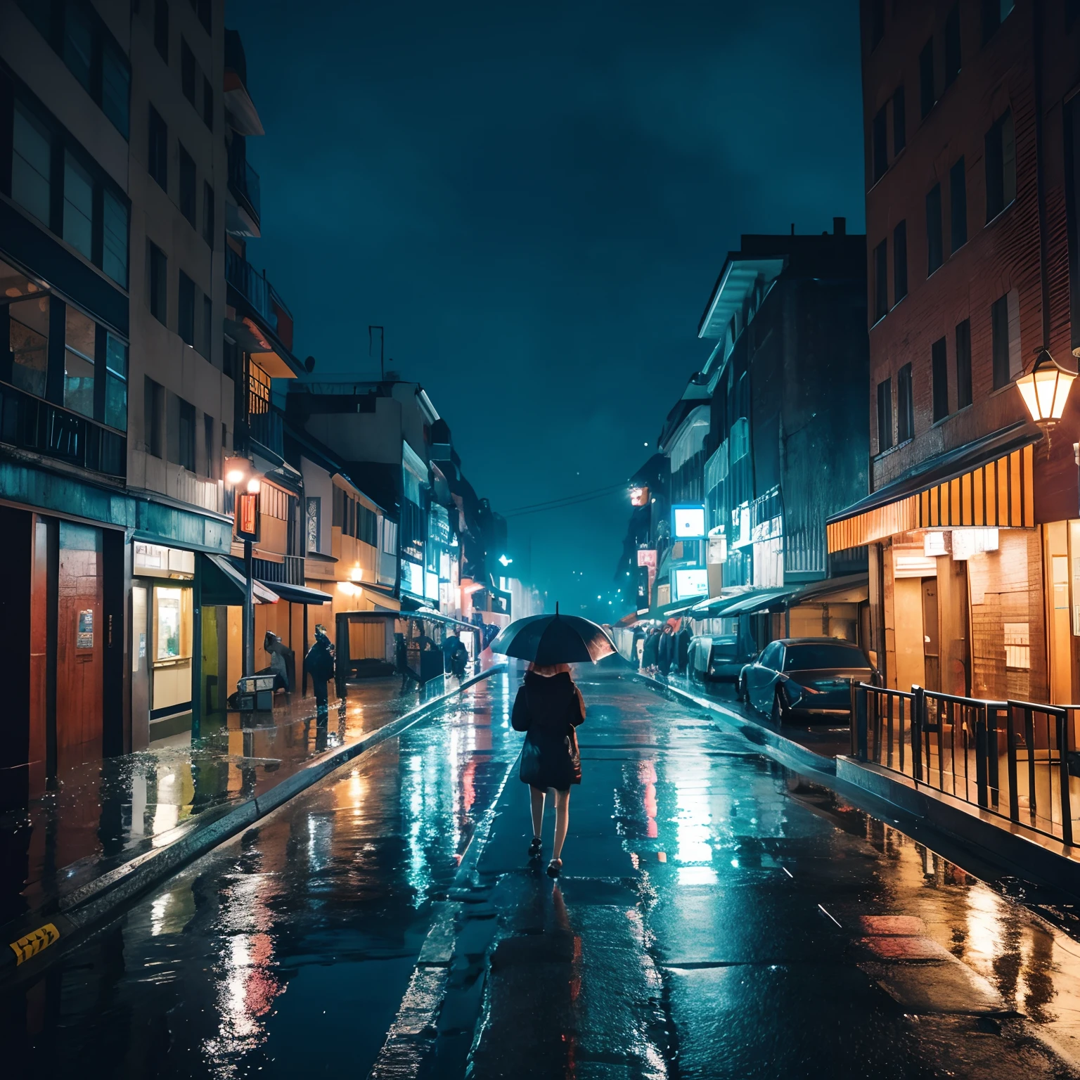 Rainy night