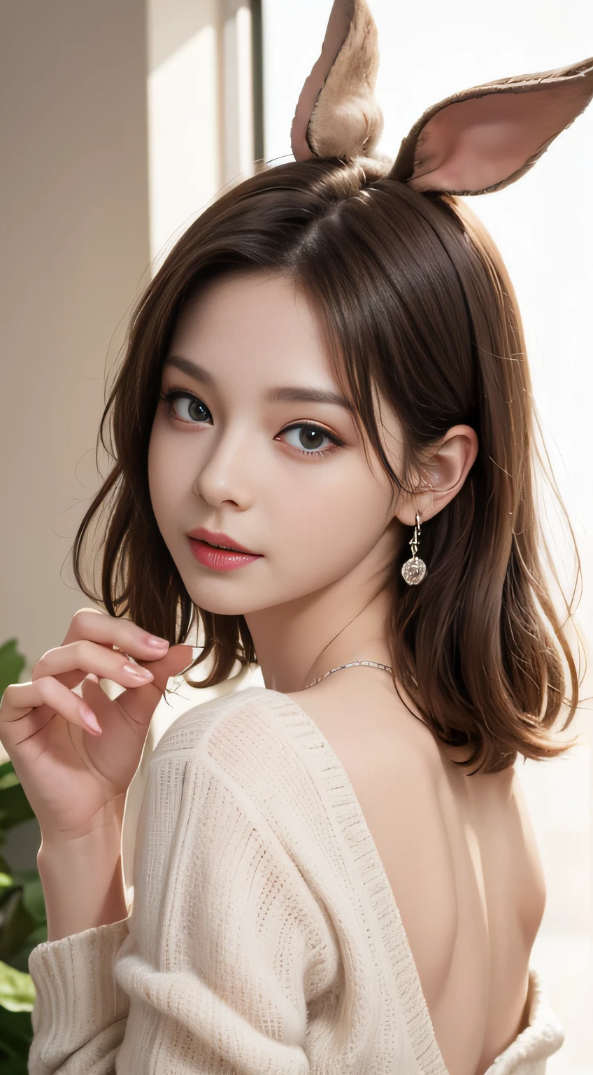 (((sfw:1.5)))、(software:1.8、masterpiece, highest quality),1 girl, alone, hyper Realistic, Realistic,Realistic, Looking at the audience, Light brown eyes:1.4,Brunette Short Bob Hair with highly detailed shiny hair, Brightly colored winter clothes, Lepangas:1.4), Outdoor, Mouth closed, Upper Body、big chest eye、eyelash、{Huge|big chest|Hugeな|Mega} whole :2, Chest cleavage:2、(((big chest eye、Short Bob Hair、Highlights from Students、Looking at the audience、She is very beautiful and cute、Show me your ears、Long neck、smile、Close your mouth and smile、Bangs and beautiful teeth)))、Ideal body type、（Nothing is drawn、Very beautiful pure white background:1.6）、beautiful long neck:1.4、(({Huge|big|Huge|Mega} chest, Chest cleavage:2、Upper Bodyは服を着ていない:1.6))、(((Portraiture:2)))、Perfect Anatomy (((Anatomically correct)))、（Perfect Body Proportions)、(Natural Hands、Natural Fingers、Natural Legs)