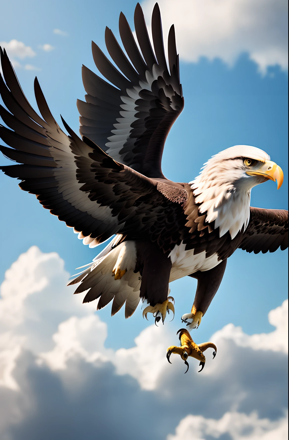 eagle flying