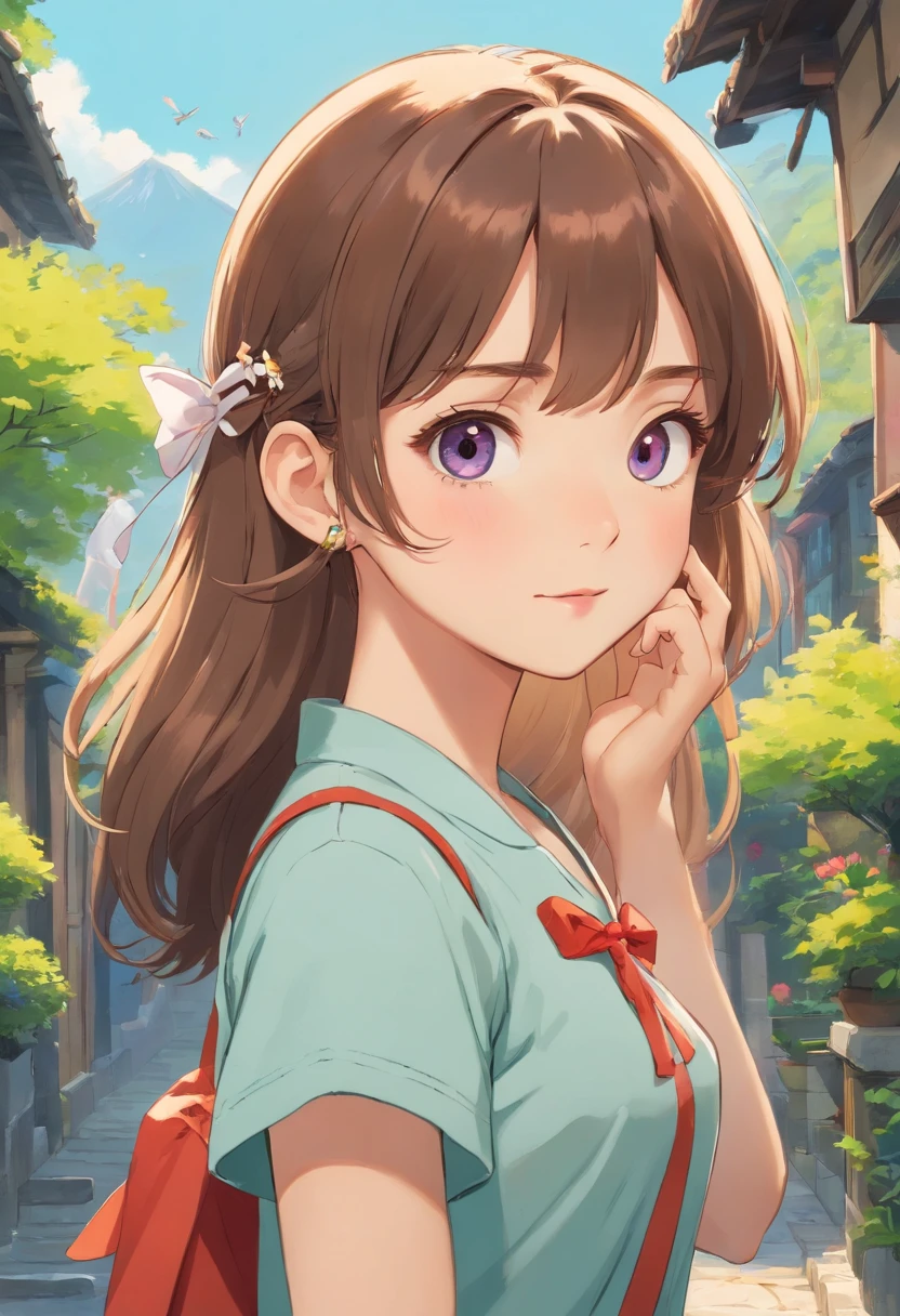 A highly detailed, high resolucion (4k, 8K) A masterpiece prompt with a pretty girl as the main character. The girl has to be adorable with long brunette hair., Detailed features, Including the eyes, Nose, and lips. The prompt should focus on capturing the cuteness and charm of the girl, The overall image should have vibrant colors and soft lighting effects to add a cute and energetic vibe.
The prompt must exclude all backgrounds, That is why the girl stands out as the sole focus of the image. Colors should be vibrant and eye-catching.., Create a lively and cheerful atmosphere. The portrait style should be used to emphasize the girl's personality and charm. Images must be realistic and realistic.., Vivid Girl Descriptions.
Don't forget to prioritize high image quality and resolution., Create a masterpiece that showcases the adorable charm of a girl.