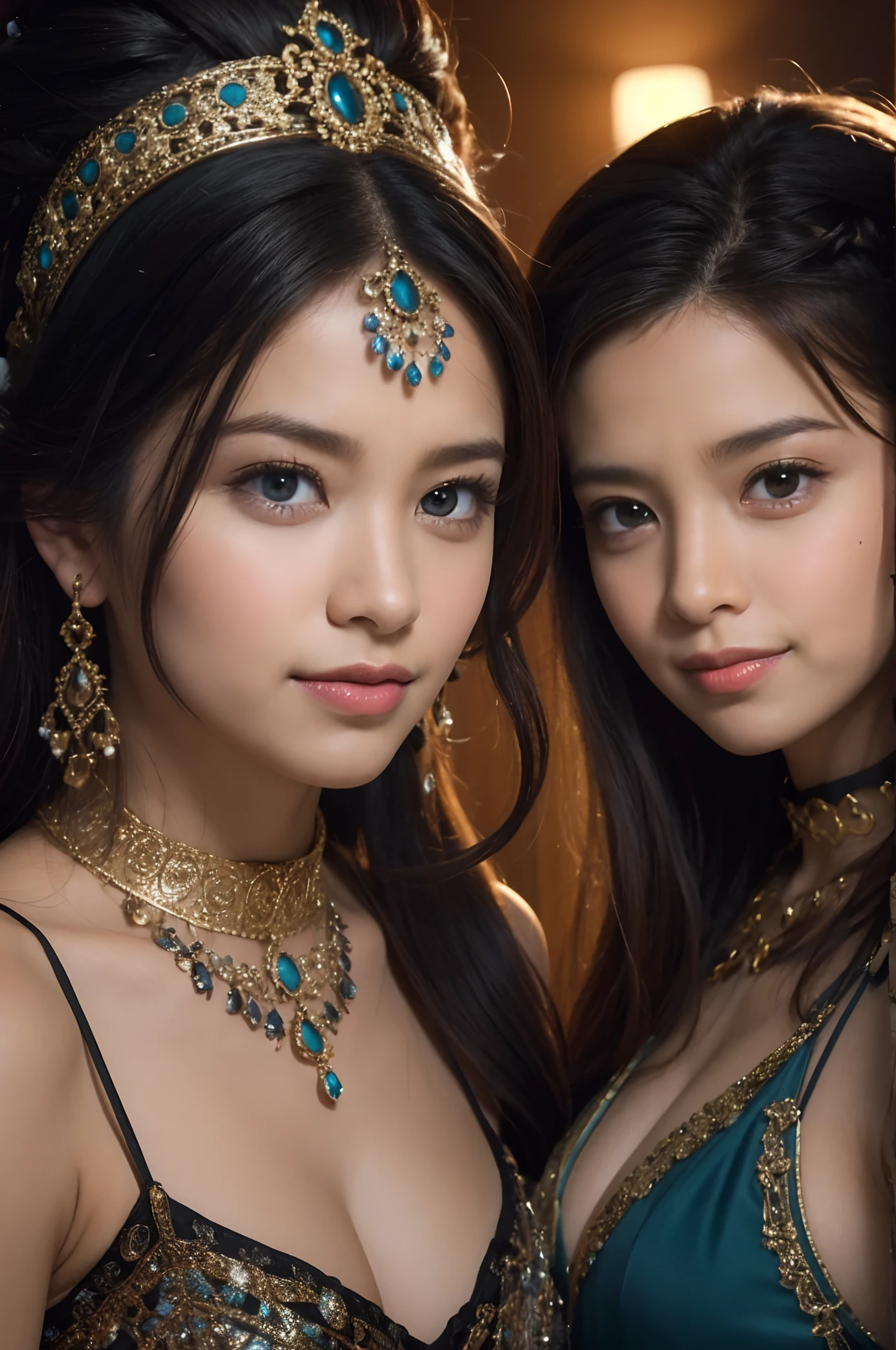 The proportions are the same for all races, All faces and pictures must be different,