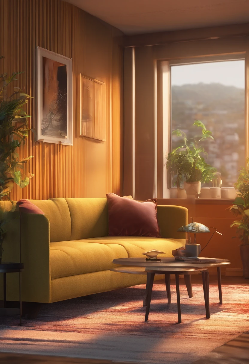 capa de um filme, em primeiro plano tem um homen de pele escura, 40 anos e feliz, ao fundo uma sala de estar com uma tv moderna. The ome of the movie is ZTV Streaming