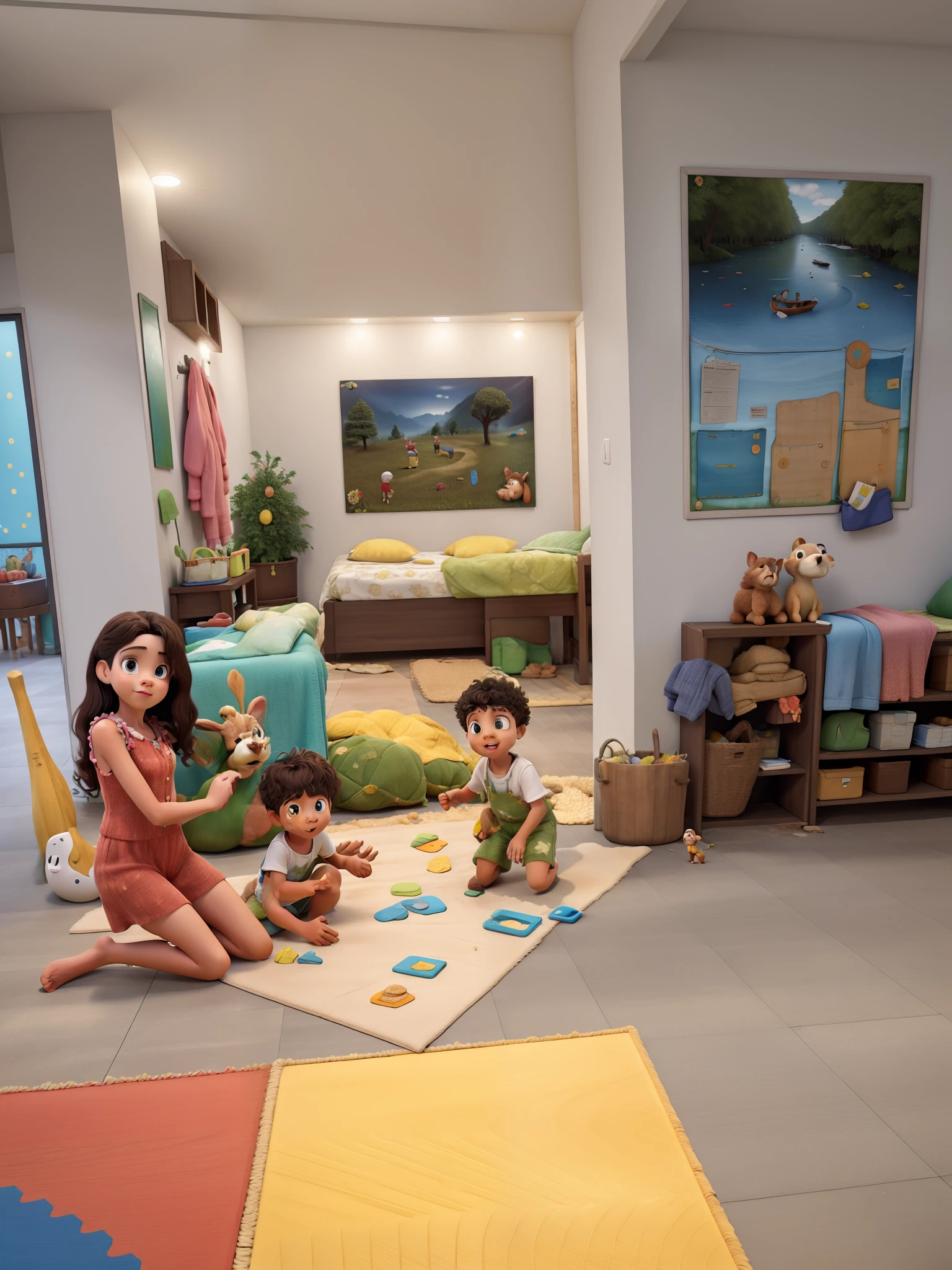 Obra-prima, de melhor qualidade, Children in a forest
