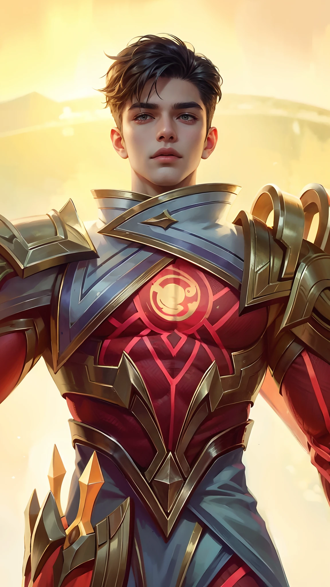 Best quality, masterpiece, detailed skin texture, detailed clothes texture, detailed face, super detail, 8k, intricate detail, 1 boy, The color doesn't change, Muscle guy, 1 guy