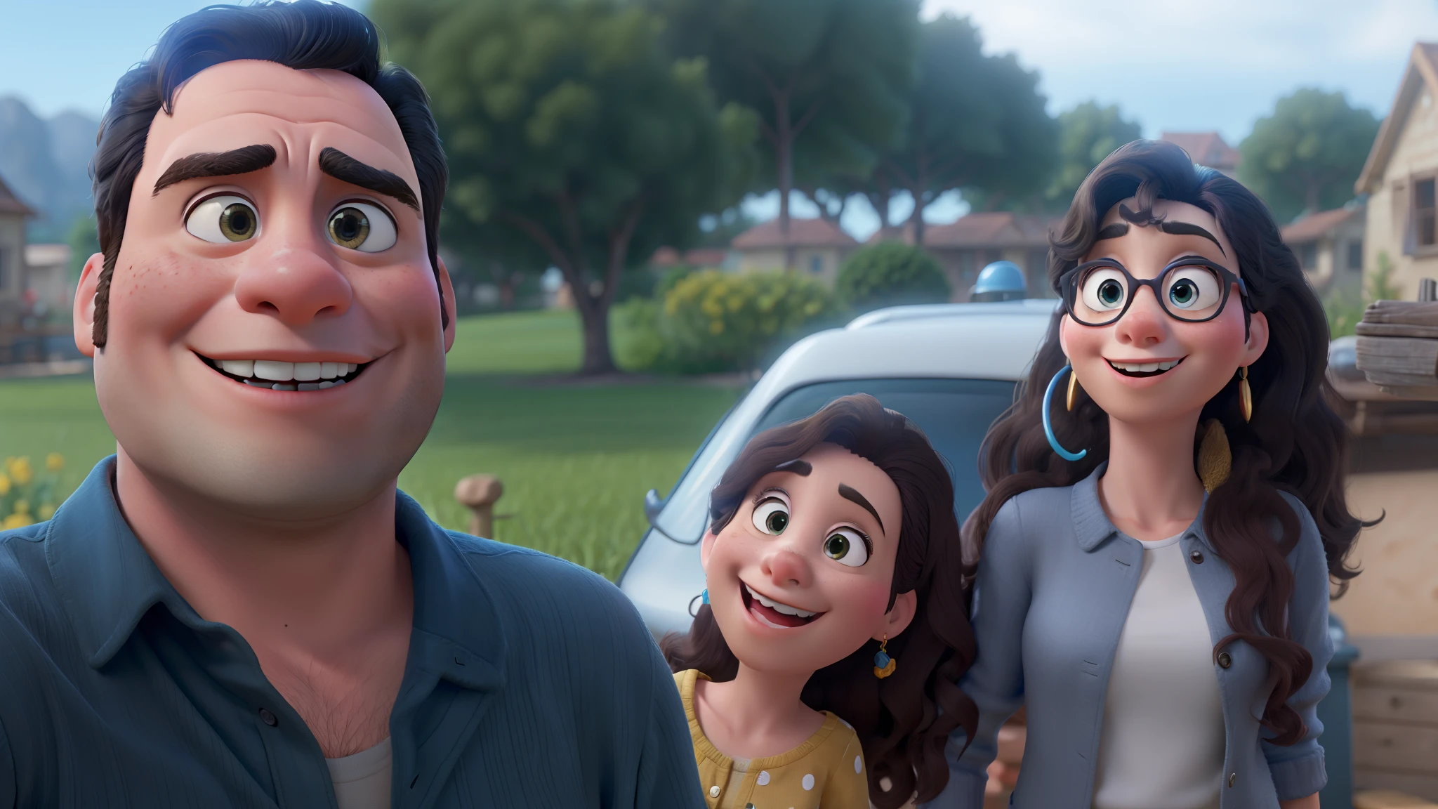 Obra-prima ao estilo Disney/Pixar in high quality and high resolution.