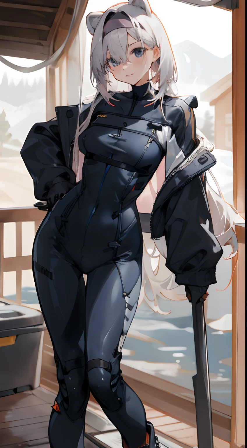 Leakage out of the collarbone,Neck leakage,Star decoration,stand posture,standing straight,open waist,Western cowboy,Cowboy hat,fishnet stockings,Cowboy boots,,wet suit