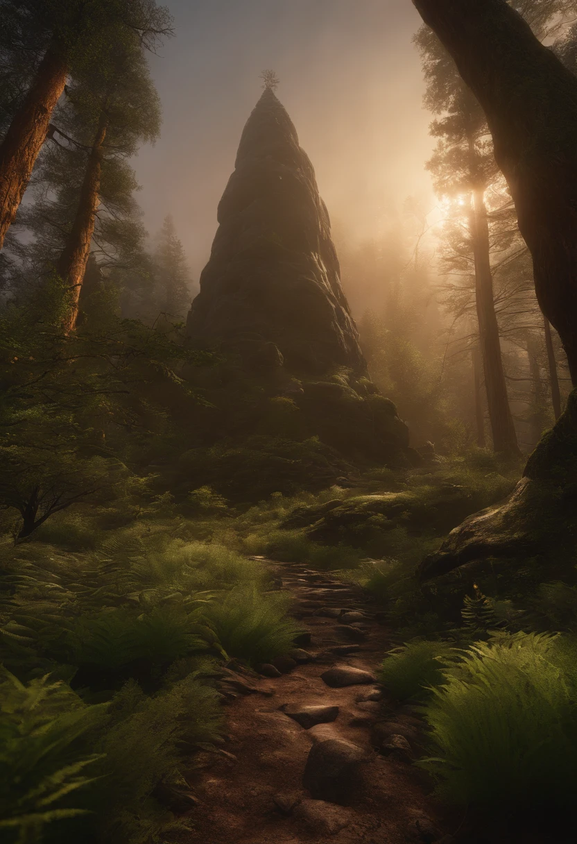 ln the forest,Black technology,zelda,critters,sci-fy,worm hole,kosmos,drak,8k,Cinematic footage,hyper HD,rich details,Hyper-realistic restoration of realism