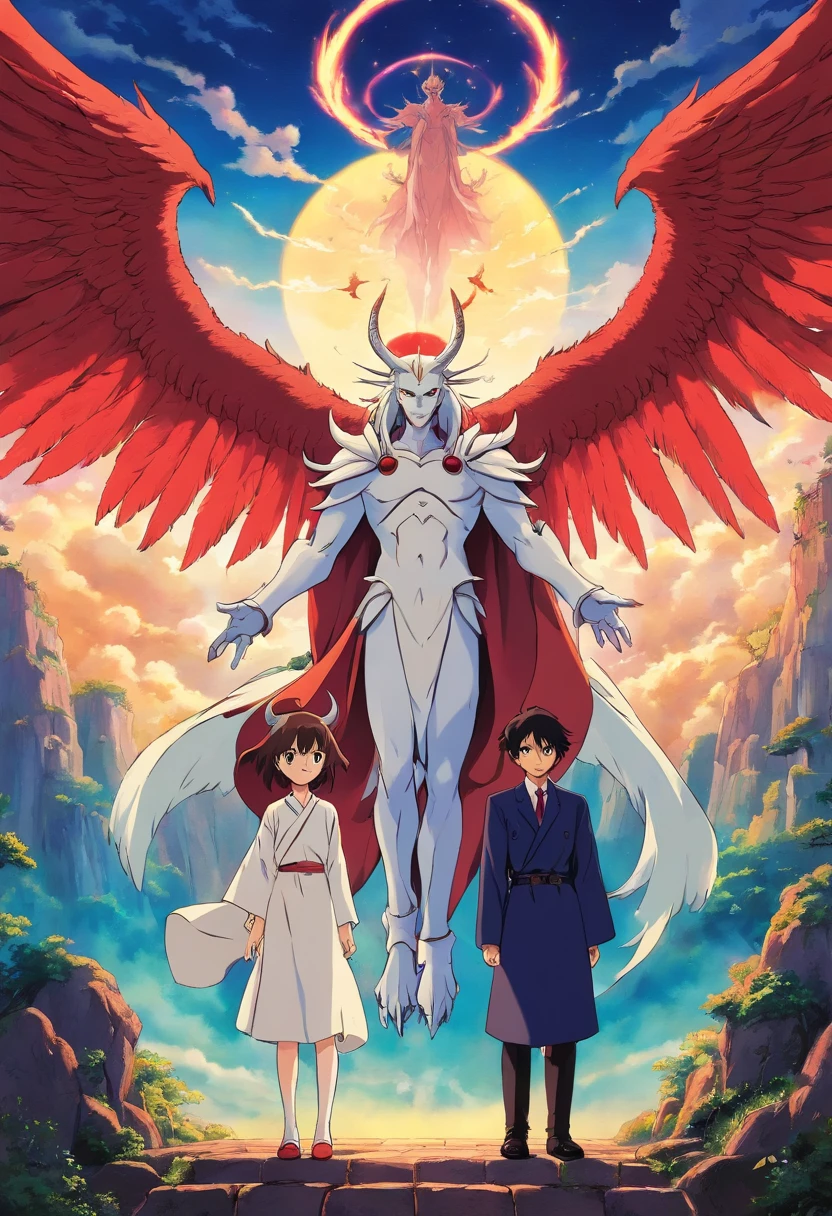 Archangel Lucifer and the Devil Satan