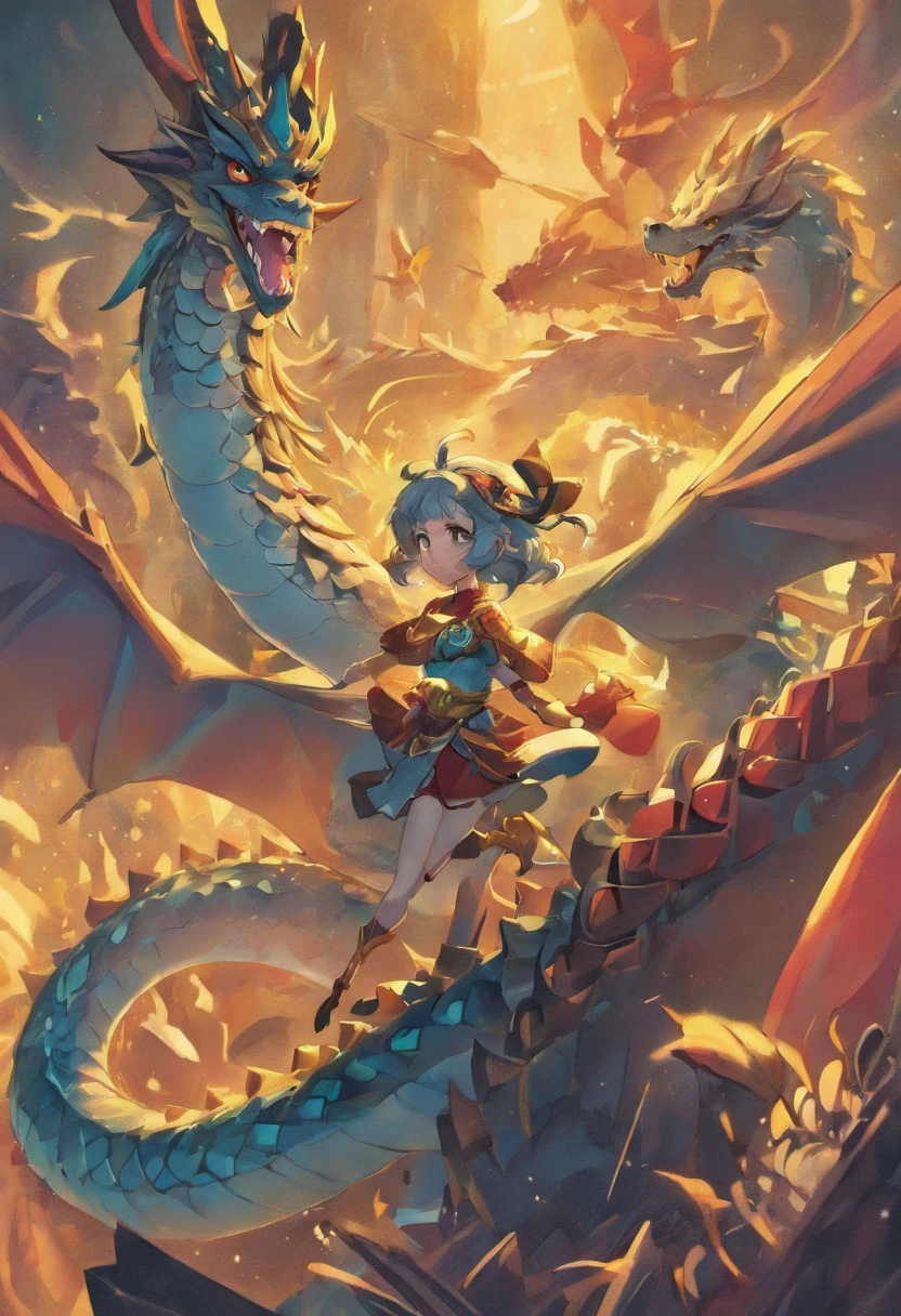 retrato da mulher, on top of a Dragon ::style cartoon, (((Front view))), Estilo Disney Pixar, Filme 3D, altamente detalhado, vivid colors (((corpo inteiro))) ::n_style realista, anime