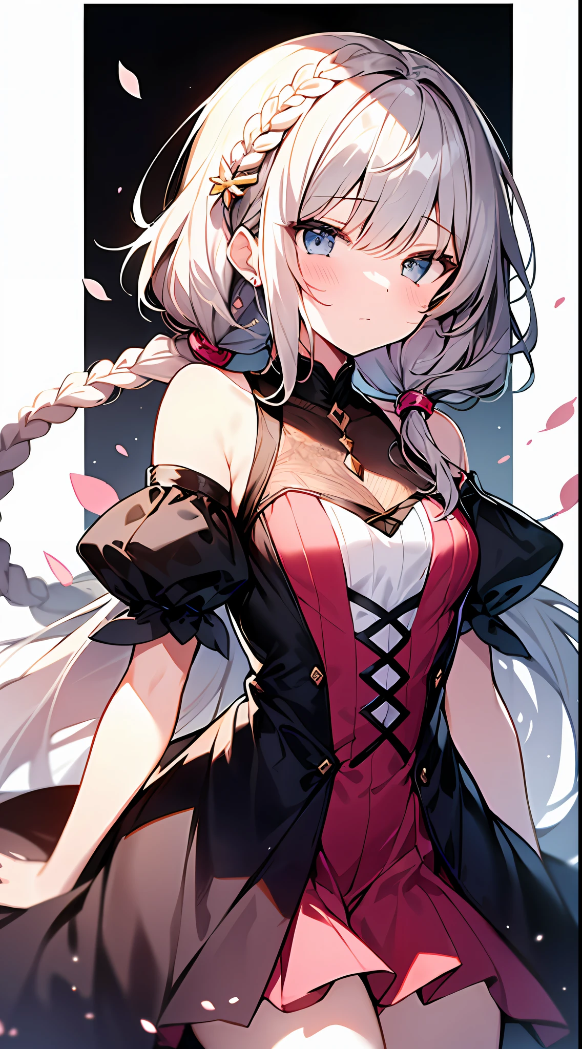 (incredibly absurdres absolutely resolution: 1.5), highest quality, masterpiece, ultra high resolution, 8k, (multiple girls), (gorgeous dresses with many gorgeous and colorful decorations) BREAK shoujo manga style, (loli), soft line drawing, digital enhancement, shojo manga touch, environmental change scenes, shojo manga core, ( Hair length to the shoulders))), (((short braid))), ancient capital of the West, full body visible angle, entangle, beautiful and aesthetic: 1.5, High quality: 1.3