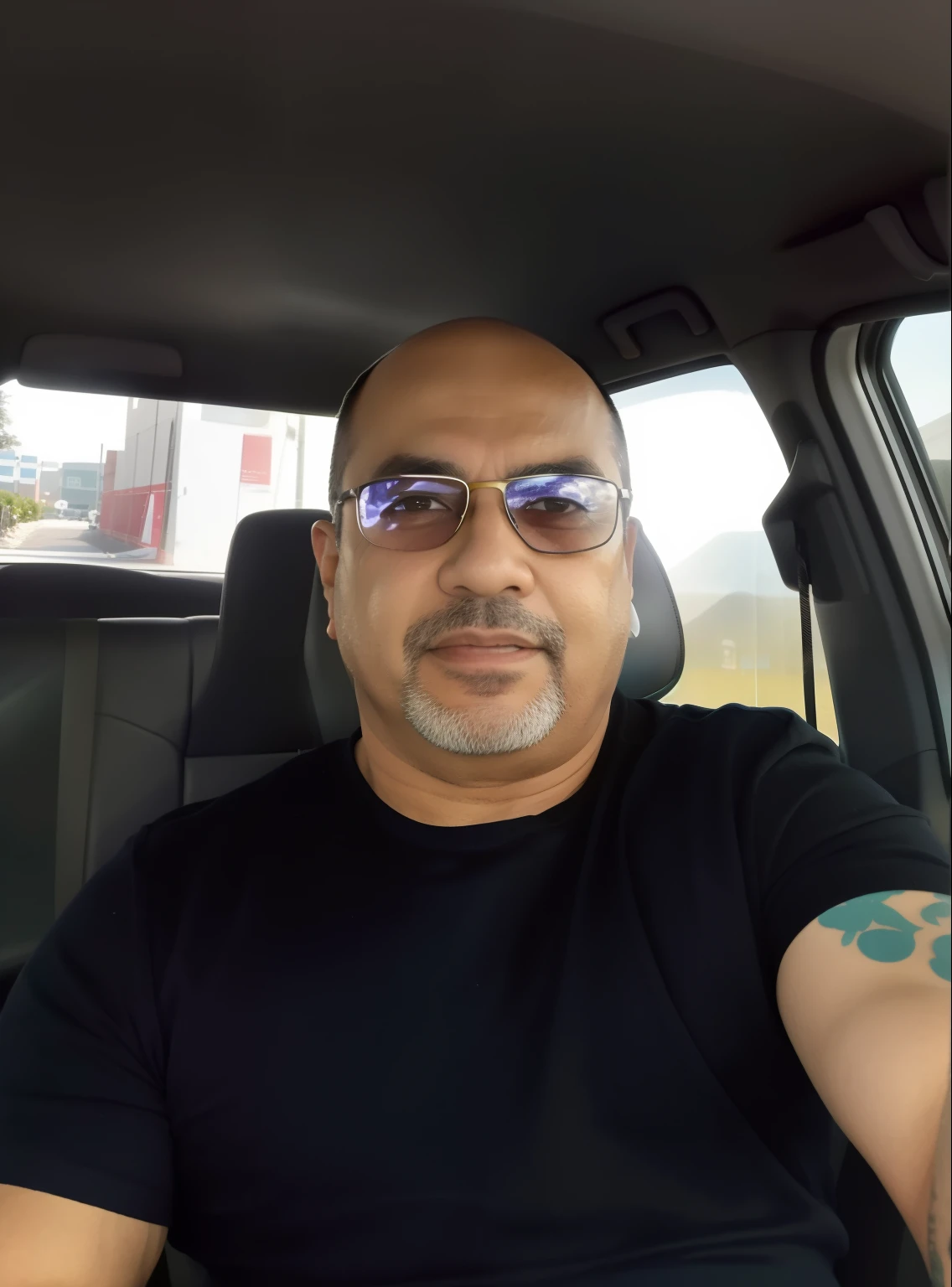 Homem em um carro tirando uma selfie com o celular, andres rios, foto do perfil, cerca de 3 5 anos, zigor samaniego, foto de perfil, Jose Miguel Romano Francisca, Eloy Morales, taken in the early 2020s, victor maristane, Fotografia tirada em 2 0 2 0, imagem de perfil, david rios ferreira