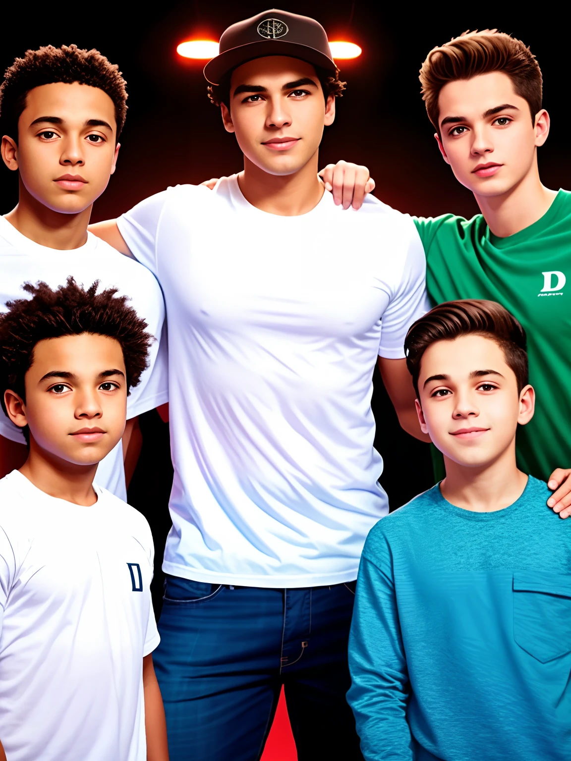 Arafed em uma loja com um rack de camisas, Daniel mirante, Max Dennison, Asher Duran, Dominik Mayer, Dylan Kowalsk, Directed by: Daniel Lieske, Directed by: David Ruby, Mateo Dineen, Condutor de Ene, Daniel, Directed by: Dietmar Damerau, Michal, Directed by: Josef Dande, vencedor do concurso 2021