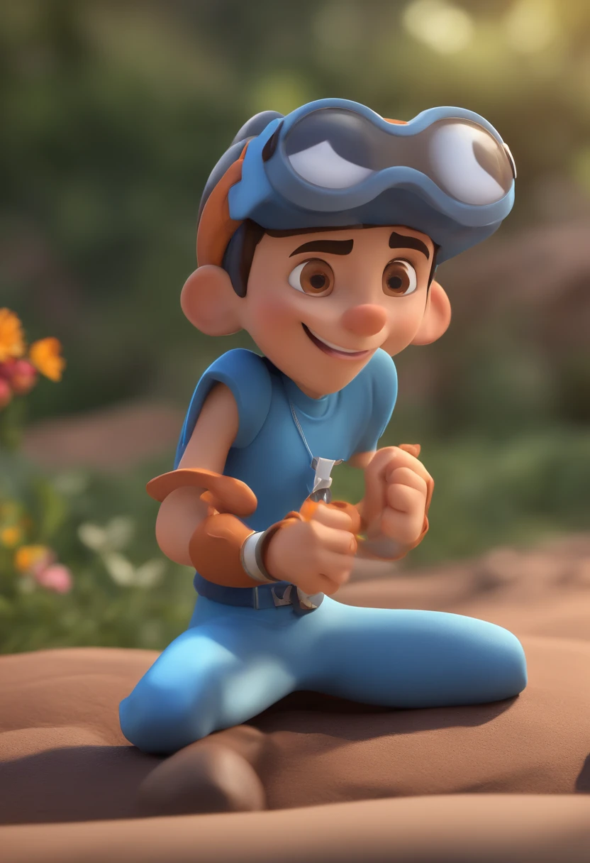 personagem dos desenhos animados de um Velho com cabelos brancos representando Deus, animation character, Caractere estilizado, animation style rendering, 3D estilizado, 3 d render stylized, toon render keyshot, Personagem 3D, Personagem 3D, 3d rendering stylized, 3 d character render, personagem de desenho animado, Personagem de close up, Pose de personagem, (Estilo Pixar) (master part:1.2) (Bokeh) (best quality) (pele detalhada) (textura detalhada) (8k) (argila) (Cinematic lighting) (foco nítido