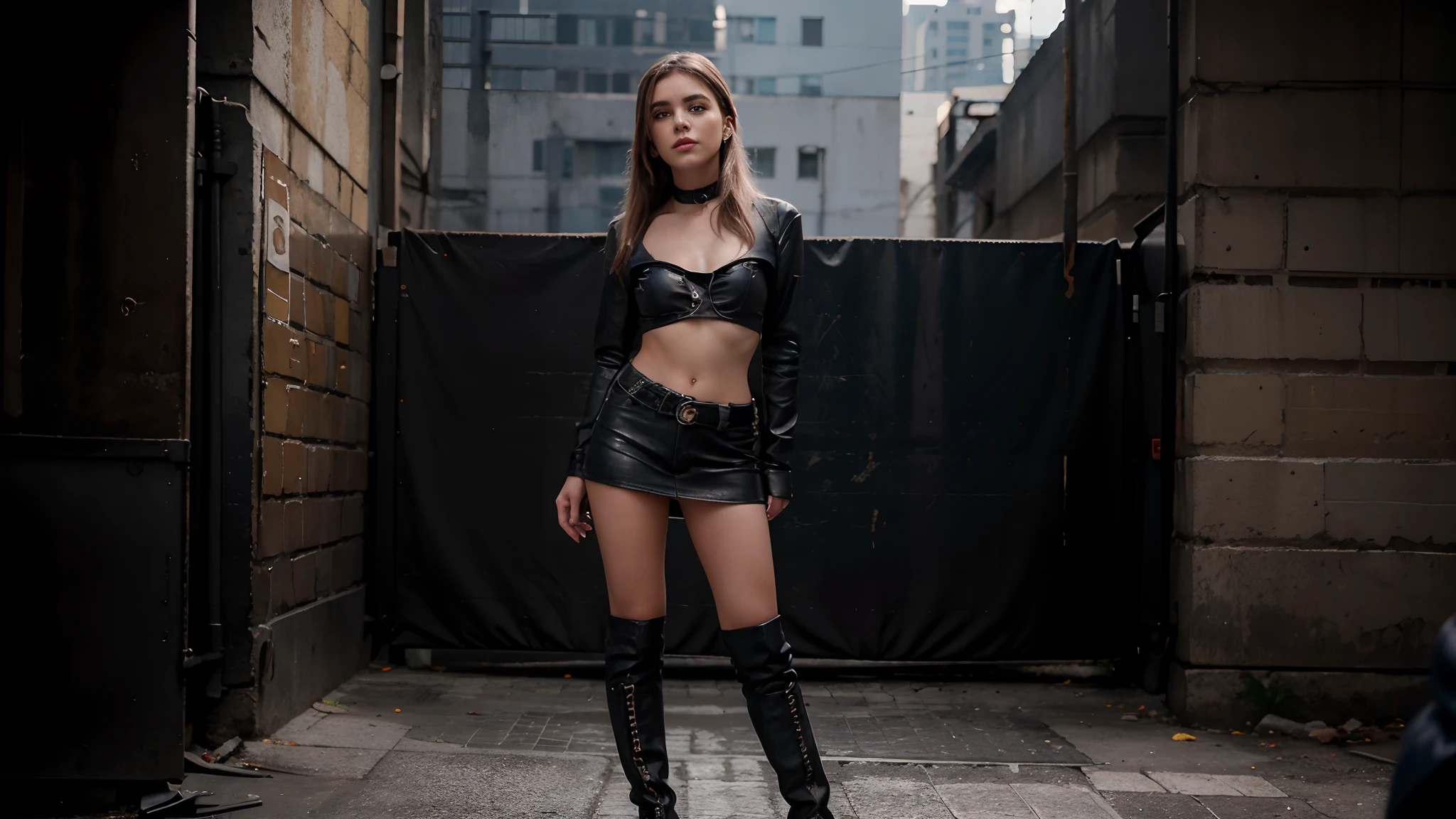 (((Realistic photography))),, retrato, (cara assustada:1.3),, Beautiful girl, Looking at the Viewer, , (Uniforme escolar:1.2), buttoned shirt and pants, , (decote agitado:1), , On Japan Street, (Detalhes do ambiente:1.3),, (Foto RAW, Unidade CG, fotografia, Detalhes ultra realistas, foco nítido, pele detalhada,4k, high resolution, piece of master, melhor qualidade, Realistic, vibrante:1.2) ,, (8k,4k, UHD, Ultra high resolution, profissional, cinemactic, Film, Dramatic),, (anamorphic background of depth of field blur), Antecedentes detalhados,