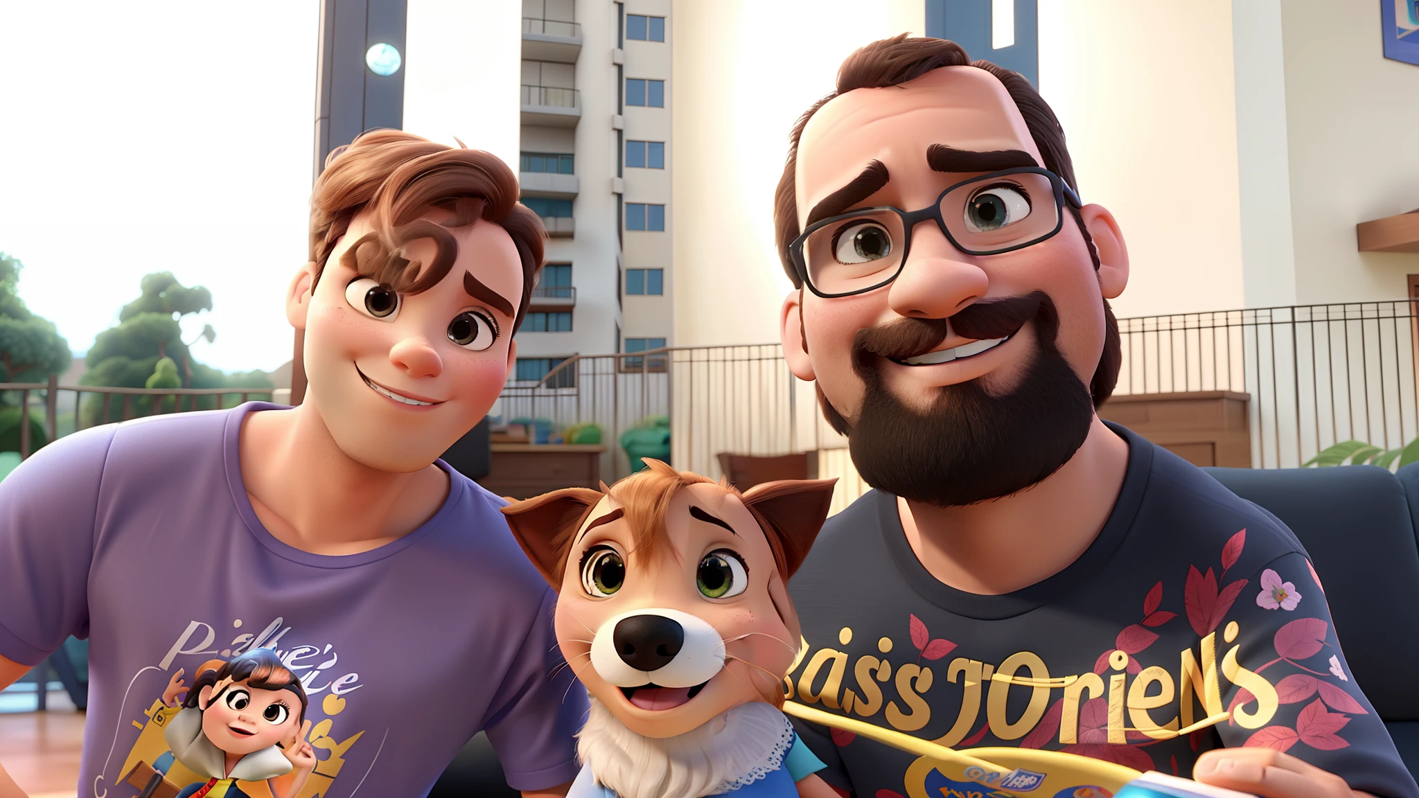 Casal estilo Disney pixar, alta qualidade, melhor qualidade