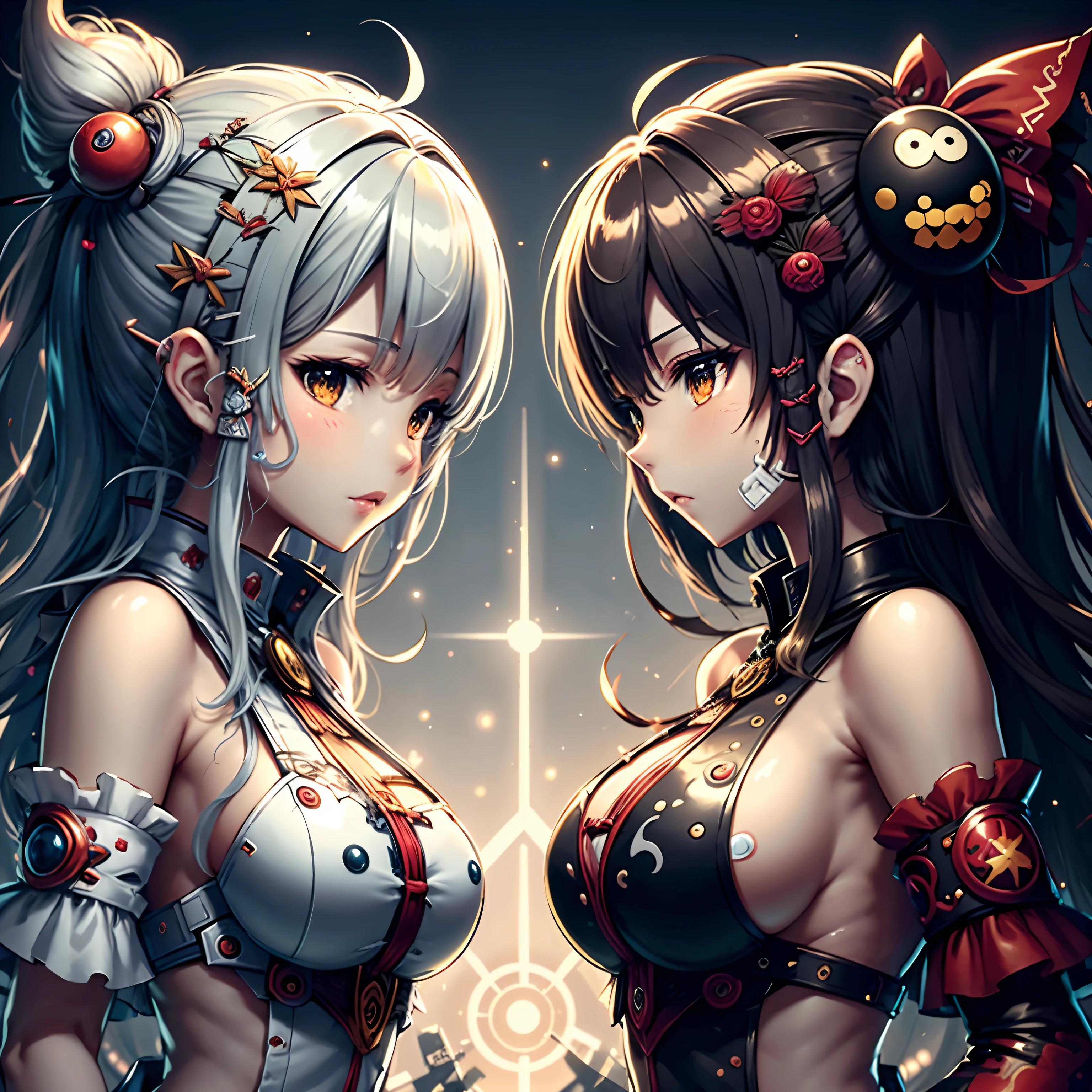/(master part, best quality:1.4),
arte de capa de quadrinhos super fina de "Exorcist of the Maiden of the Sanctuary" ,
Inspirado em contos sombrios | manga | comic art | Ghibli ,
atraente, artistic,
hiper detalhes, hiper-realista, sobrenatural,
"You're the final boss, Rei Totoro!!!",
kawaii dignificado Hakurei Reimu por Dan Mumfold | Yoshitaka Amano ,
Fighting Aura Gas:3.0, Lots of talismans:3.0,
White and Red Maiden Costume of the Shrine, barragem luminosa,
Lutando Reimu:3.0, Totoro,
Ribon grande vermelho, Over Action,
beautiful detailed facial features, Imersiva,
Personagem inspirado em anime,
side view, action pose,
luz, noite , 8k, 16k,
perfect composition,
epics, Nunca antes, octan render, RTX em, Fibonacci sequence,