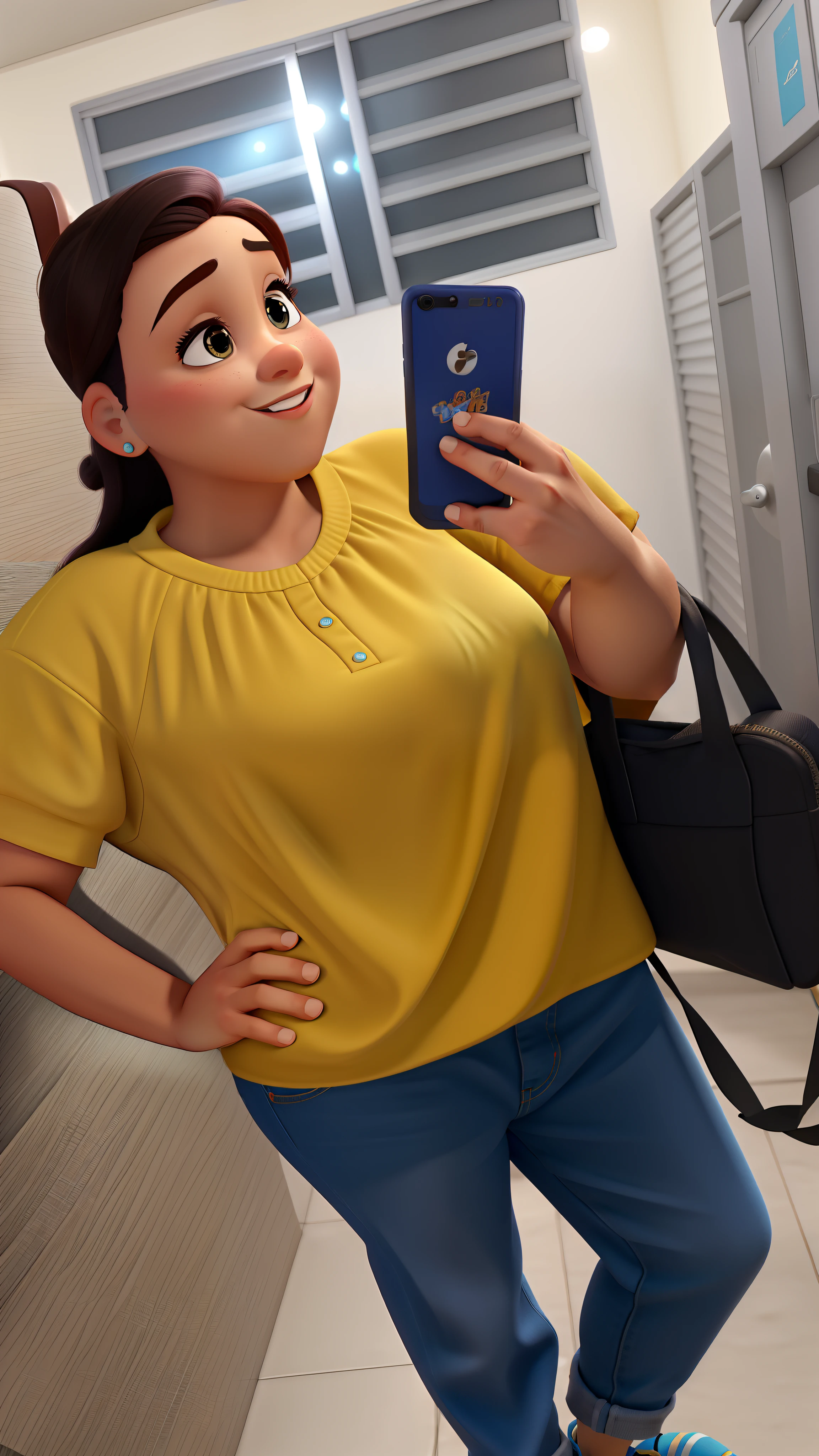 Uma Mulher estilo Disney Pixar, alta qualidade, melhor qualidade