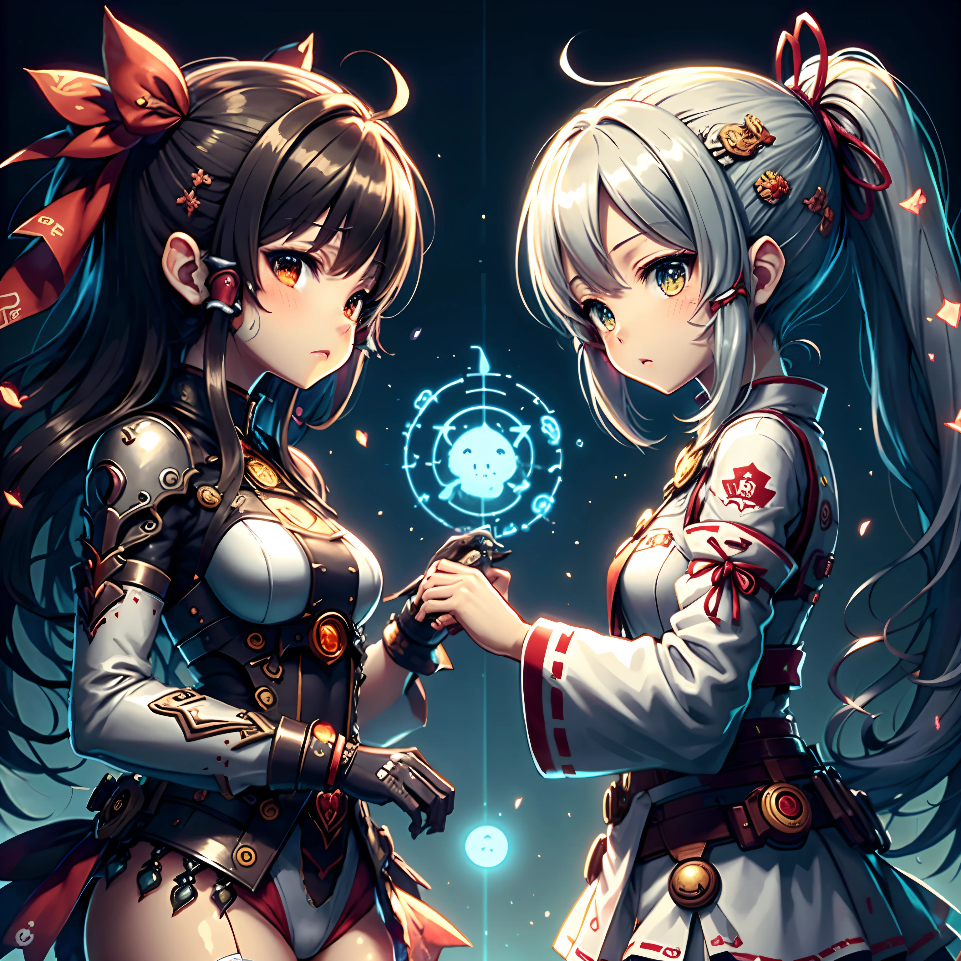 /(master part, best quality:1.4),
arte de capa de quadrinhos super fina de "Exorcist of the Maiden of the Sanctuary" ,
Inspirado em contos sombrios | manga | comic art | Ghibli ,
atraente, artistic,
hiper detalhes, hiper-realista, sobrenatural,
"You're the final boss, Rei Totoro!!!",
kawaii dignificado Hakurei Reimu por Dan Mumfold | Yoshitaka Amano ,
Fighting Aura Gas:3.0, Lots of talismans:3.0,
White and Red Maiden Costume of the Shrine, barragem luminosa,
Lutando Reimu:3.0, Totoro,
Ribon grande vermelho, Over Action,
beautiful detailed facial features, Imersiva,
Personagem inspirado em anime,
side view, action pose,
luz, noite , 8k, 16k,
perfect composition,
epics, Nunca antes, octan render, RTX em, Fibonacci sequence,