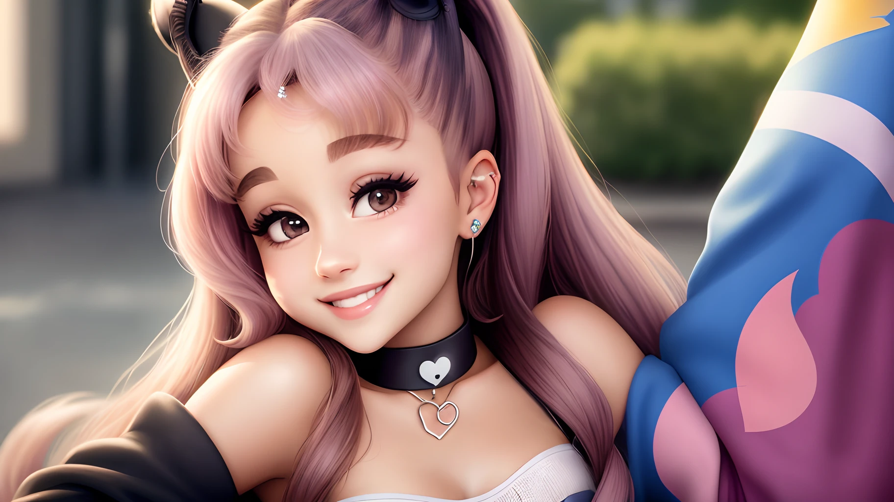 ariana grande smiling