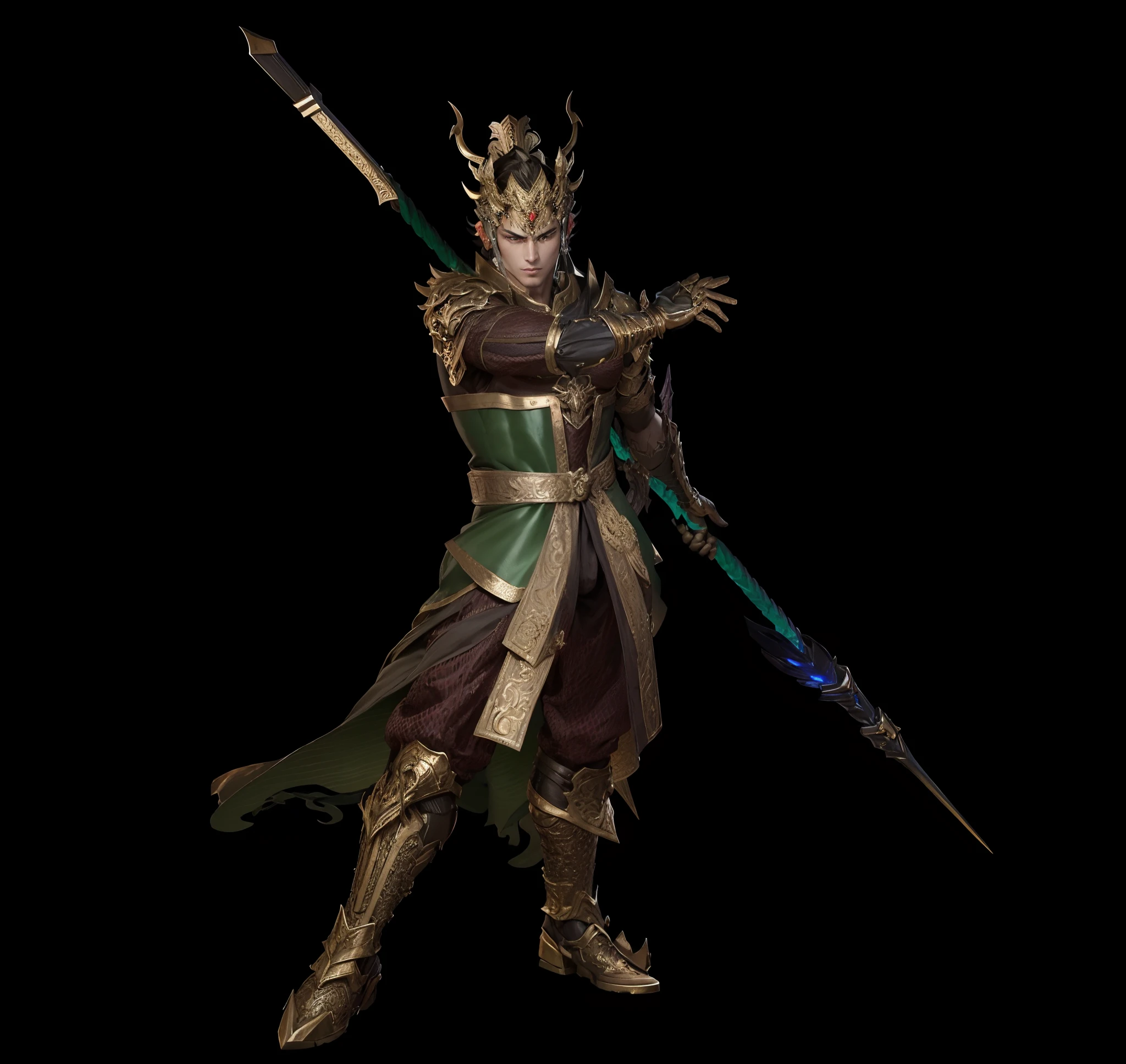 Sculpture design，Figures，GK model，The whole body of the character，Handsome demon，satan，sexy for，Stroke the chest，Wings，Handsome，Expose muscles，base，Ma Chao，Handsome cybernetic boy looking at camera lingerie detailed muscular reality masterpiece，musculous