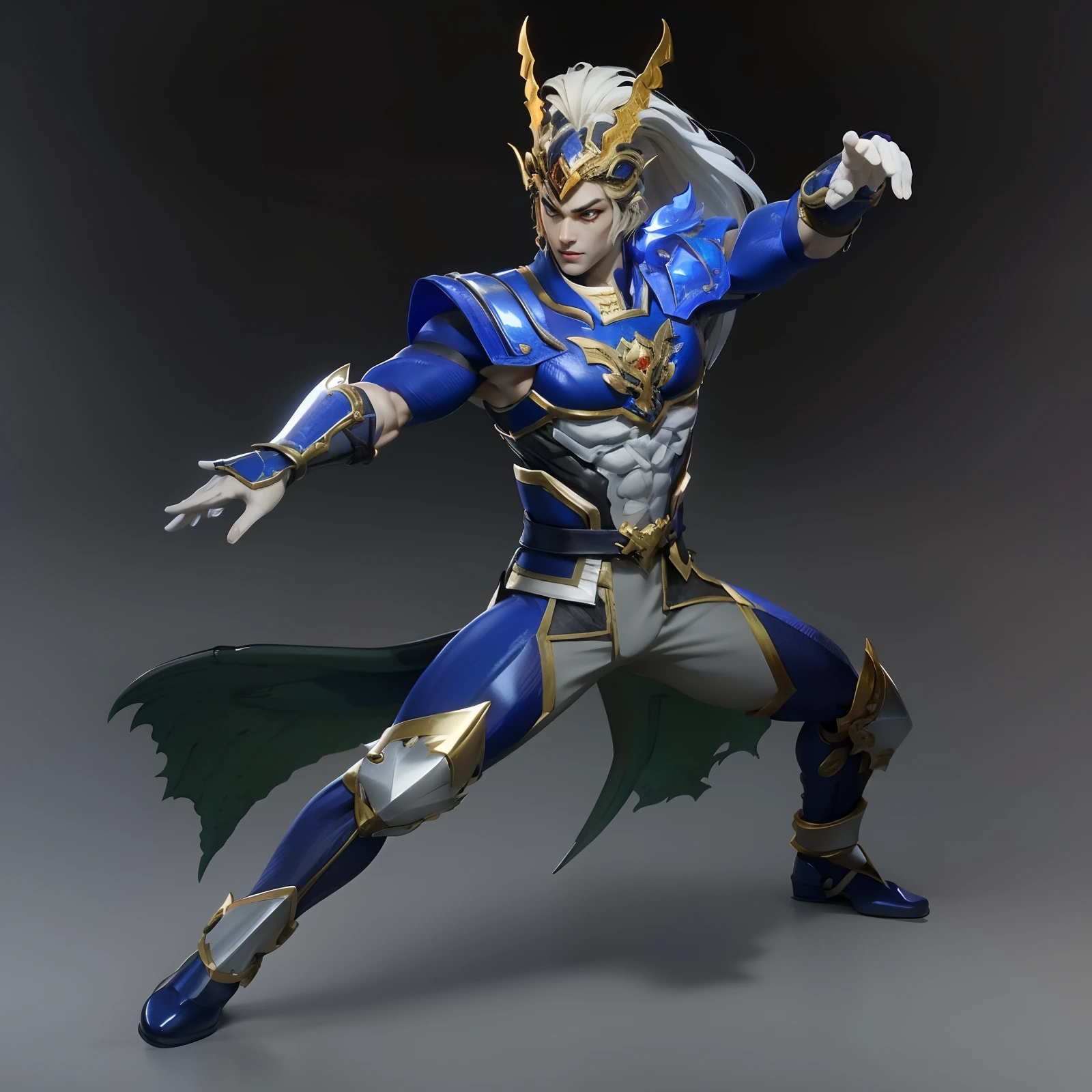 Sculpture design,Figures,GK model,The whole body of the character,Handsome demon,satan,sexy for,Stroke the chest,Wings,Handsome,Expose muscles,base,Ma Chao,Handsome cybernetic boy looking at camera lingerie detailed muscular reality masterpiece,musculous