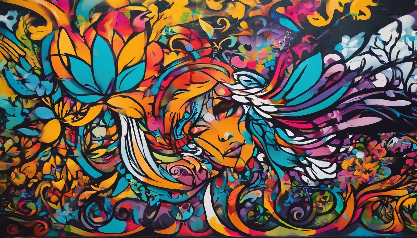 Seductive psychedelic horror, Trippy Hentai, body horror, having sex, real breasts, surreal Sex, LSD trip, sensual, psychedelic sex, provocative, colorful, glowing