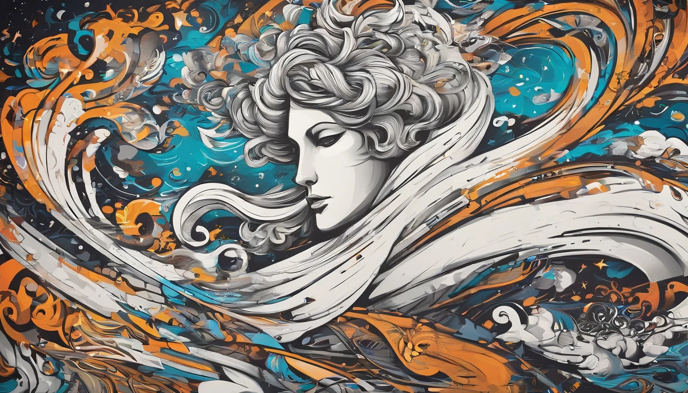 homem branco, cabelos castanhos ondulados. elegante, Atmospheric, sereno, astronauta, Magic, elegante, em movimento, Dramatic, corpo inteiro, organic composition